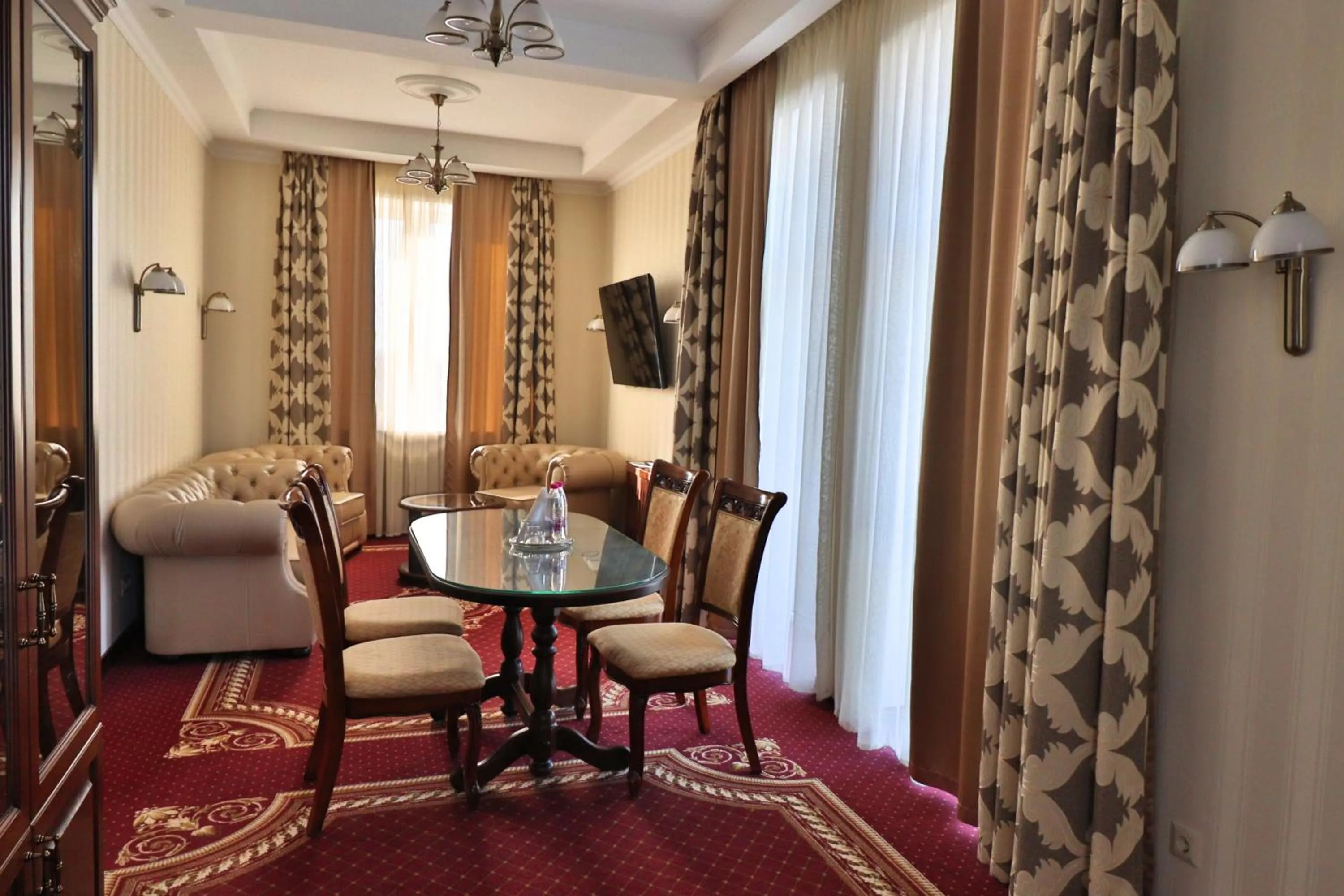 Living room in Ukraine Hotel