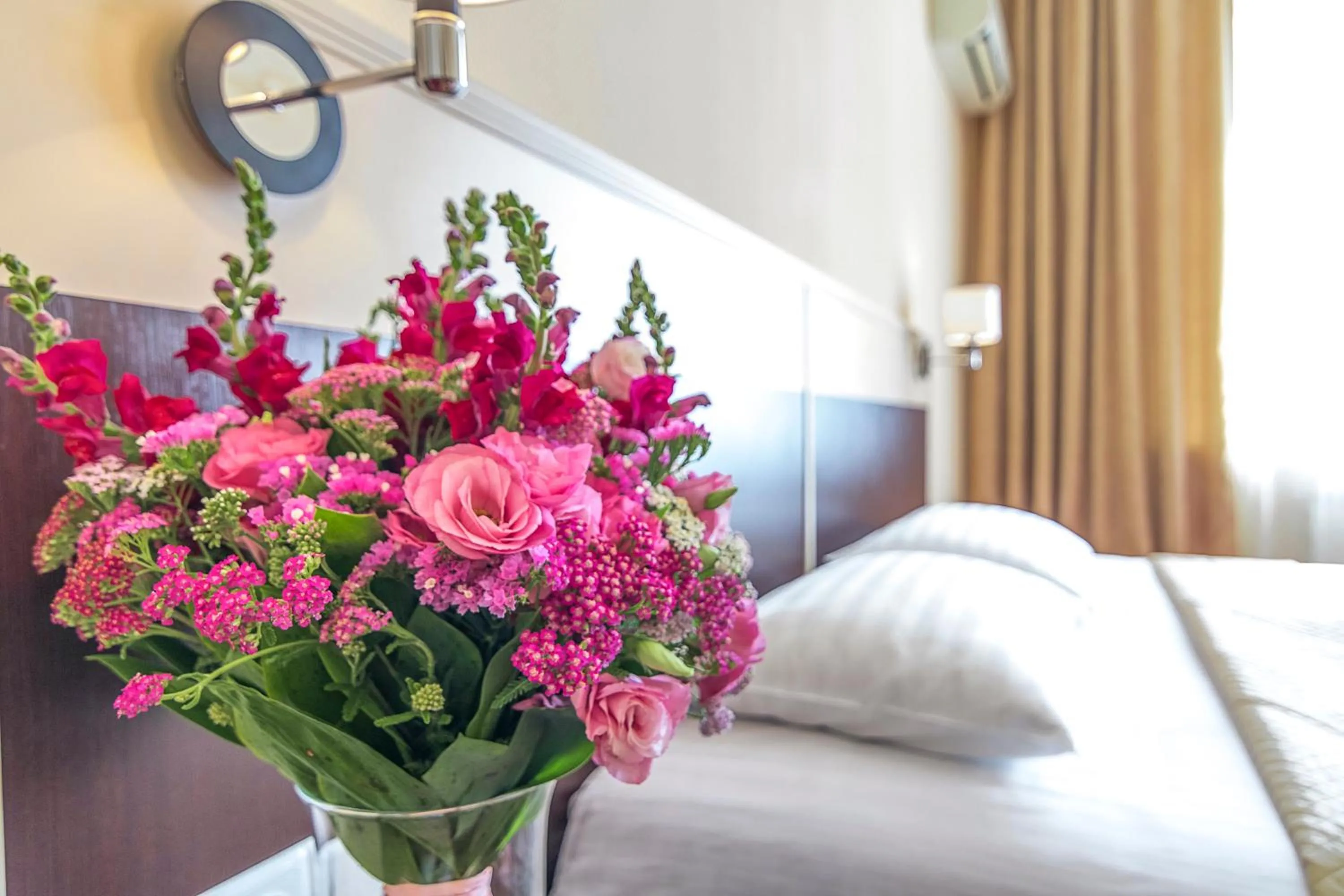 Bedroom, Bed in Ukraine Hotel