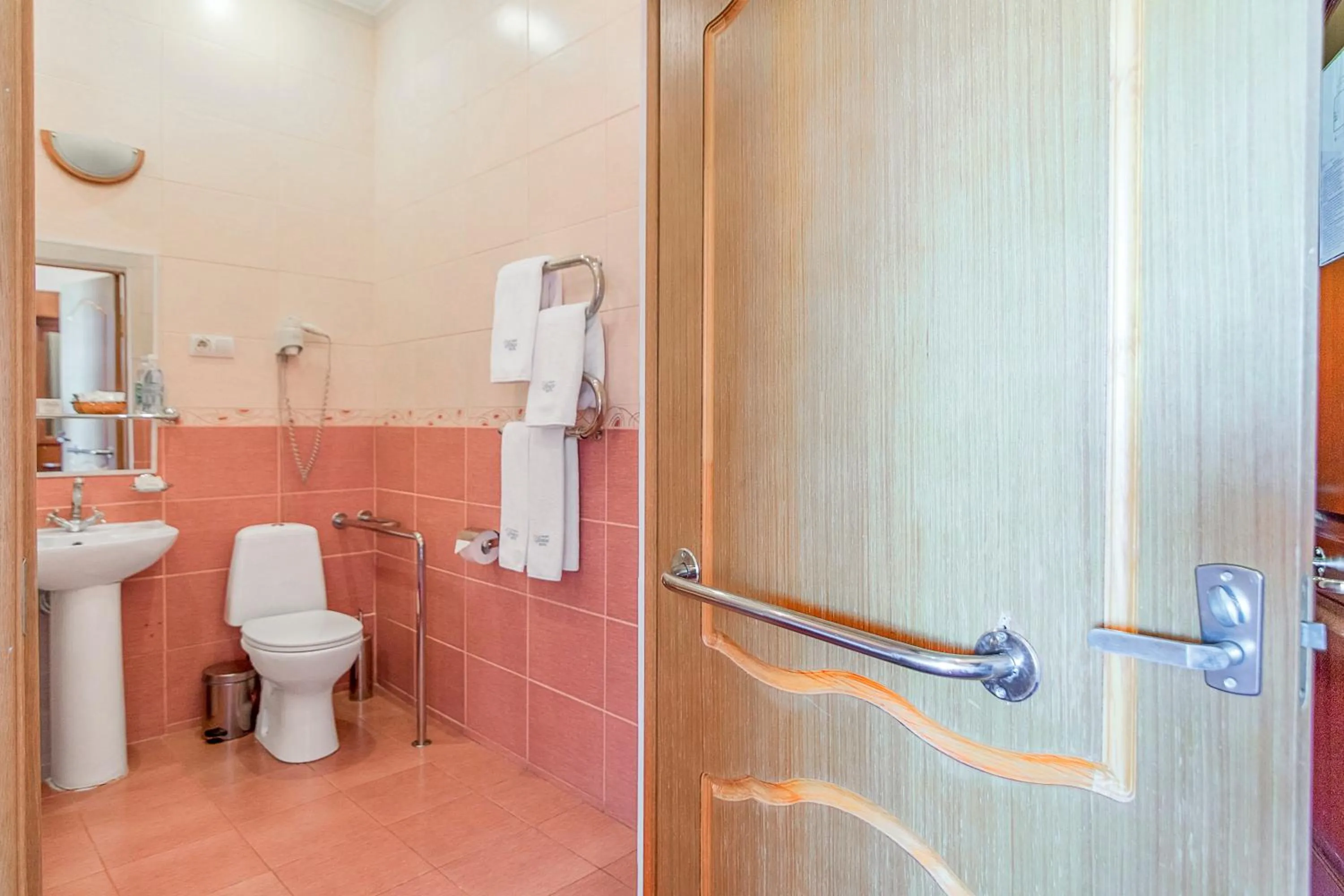 Toilet in Ukraine Hotel
