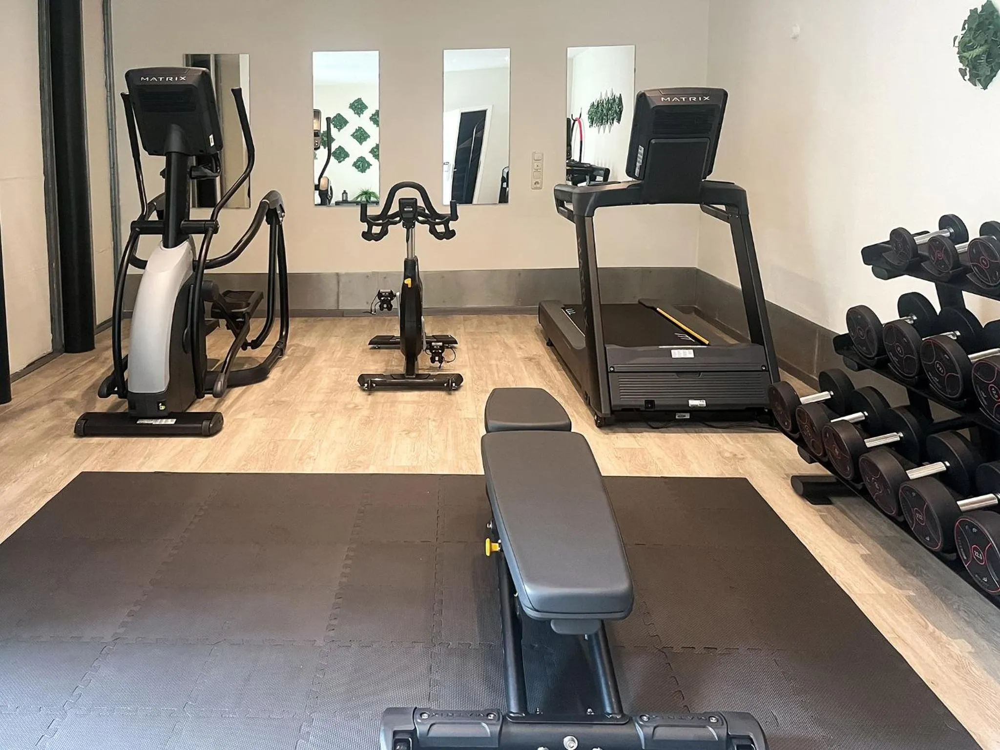 Fitness centre/facilities in DORMERO Hotel Bargenturm Lüneburg