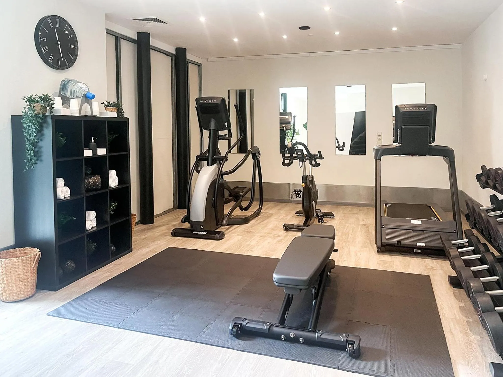 Fitness centre/facilities in DORMERO Hotel Bargenturm Lüneburg