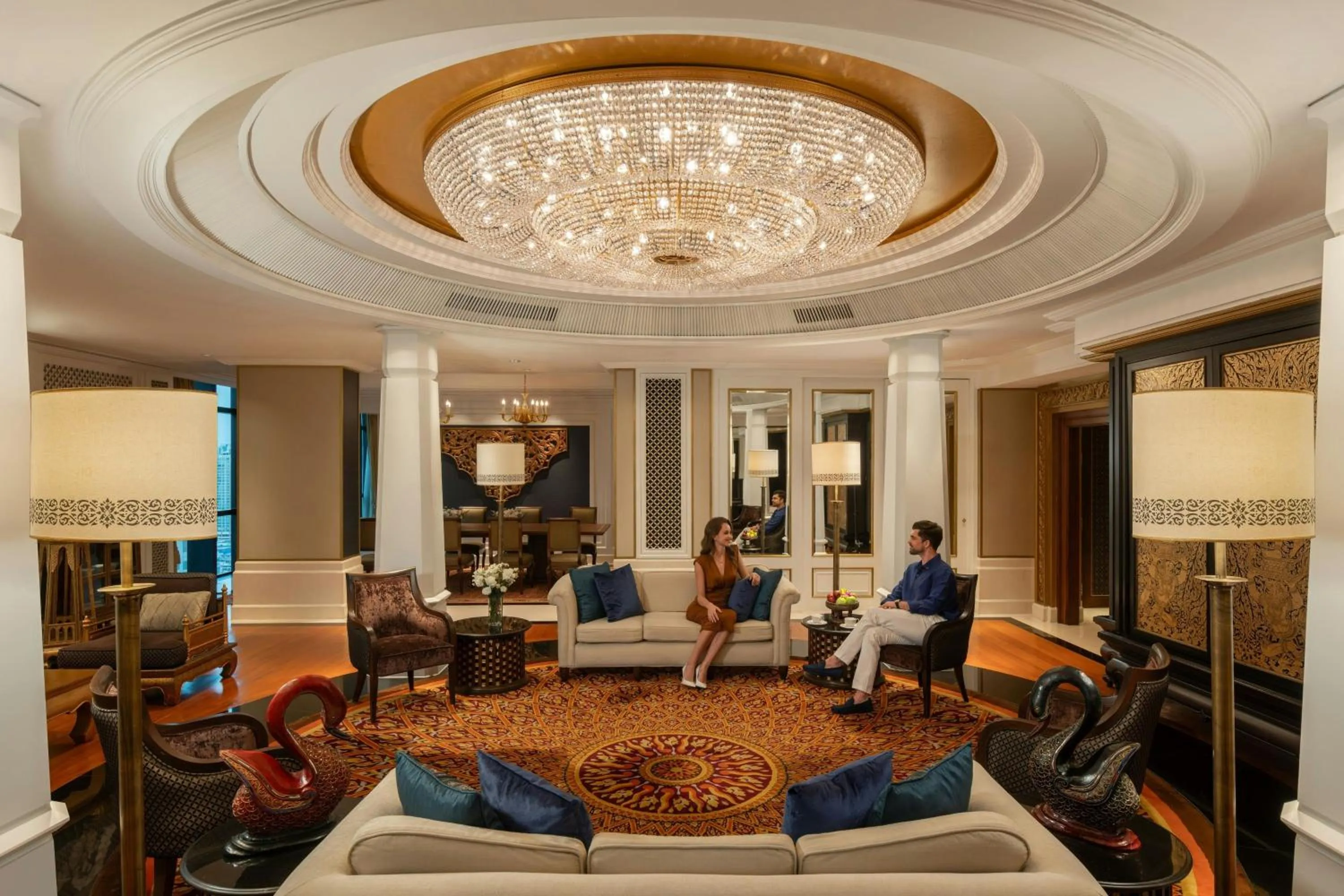 Living room in The Athenee Hotel, a Luxury Collection Hotel, Bangkok