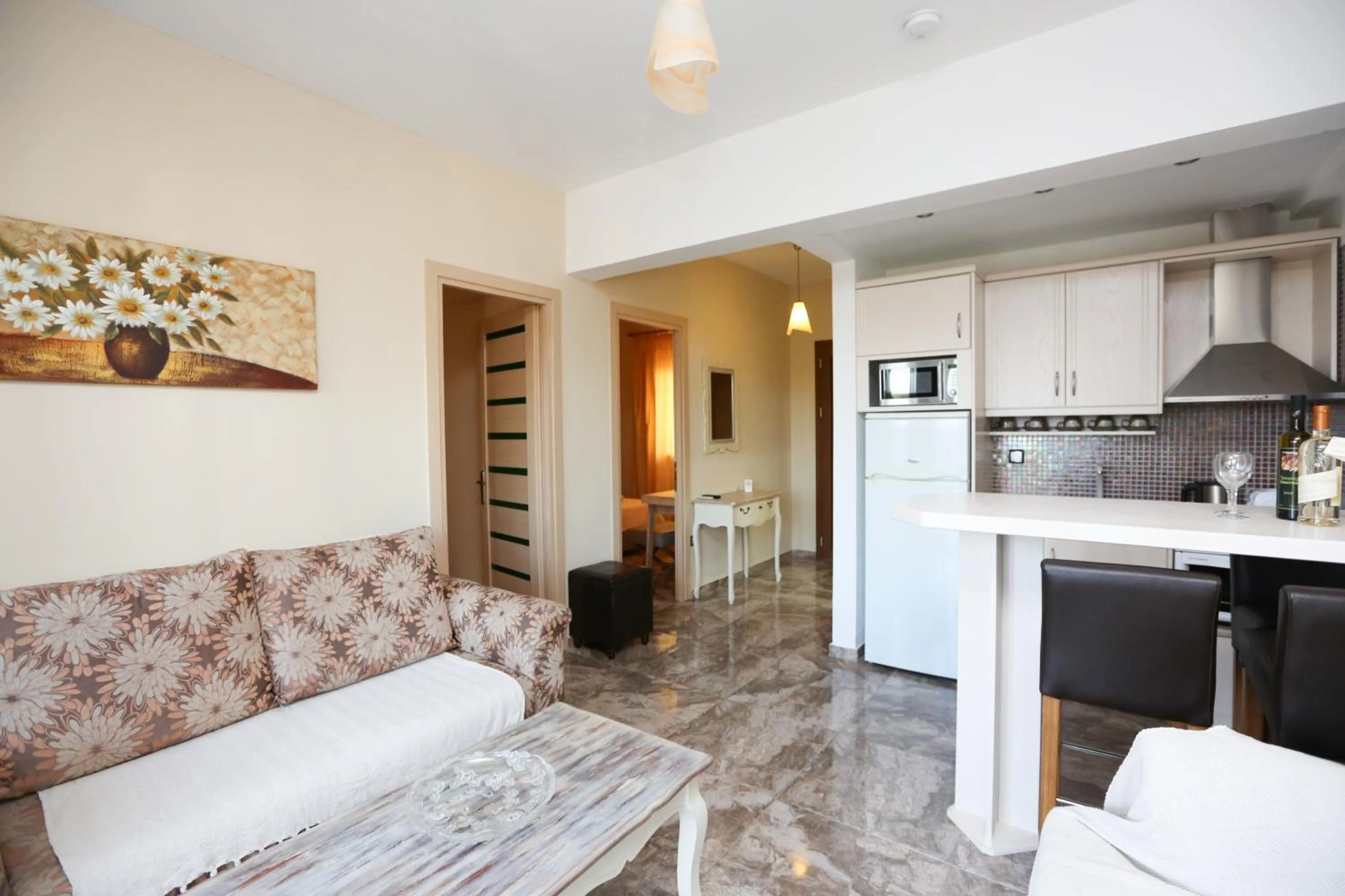 Living room in Skiathos Argento