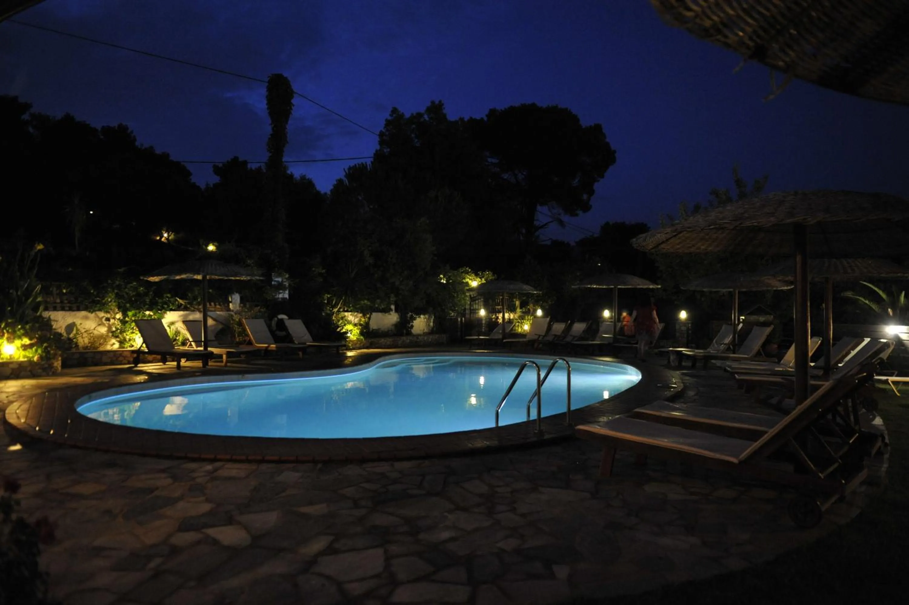 Swimming pool in Skiathos Argento