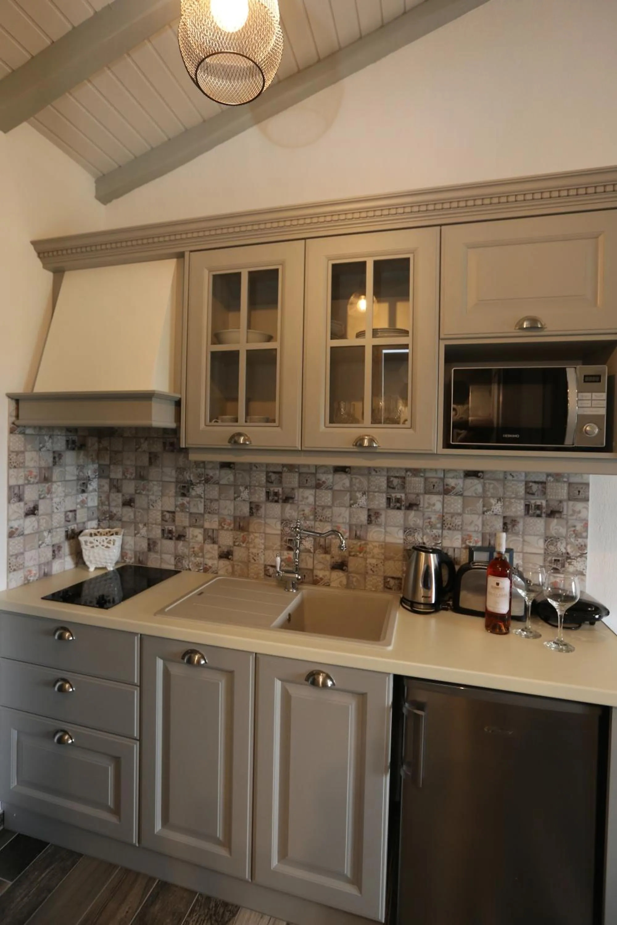 Kitchen or kitchenette in Skiathos Argento