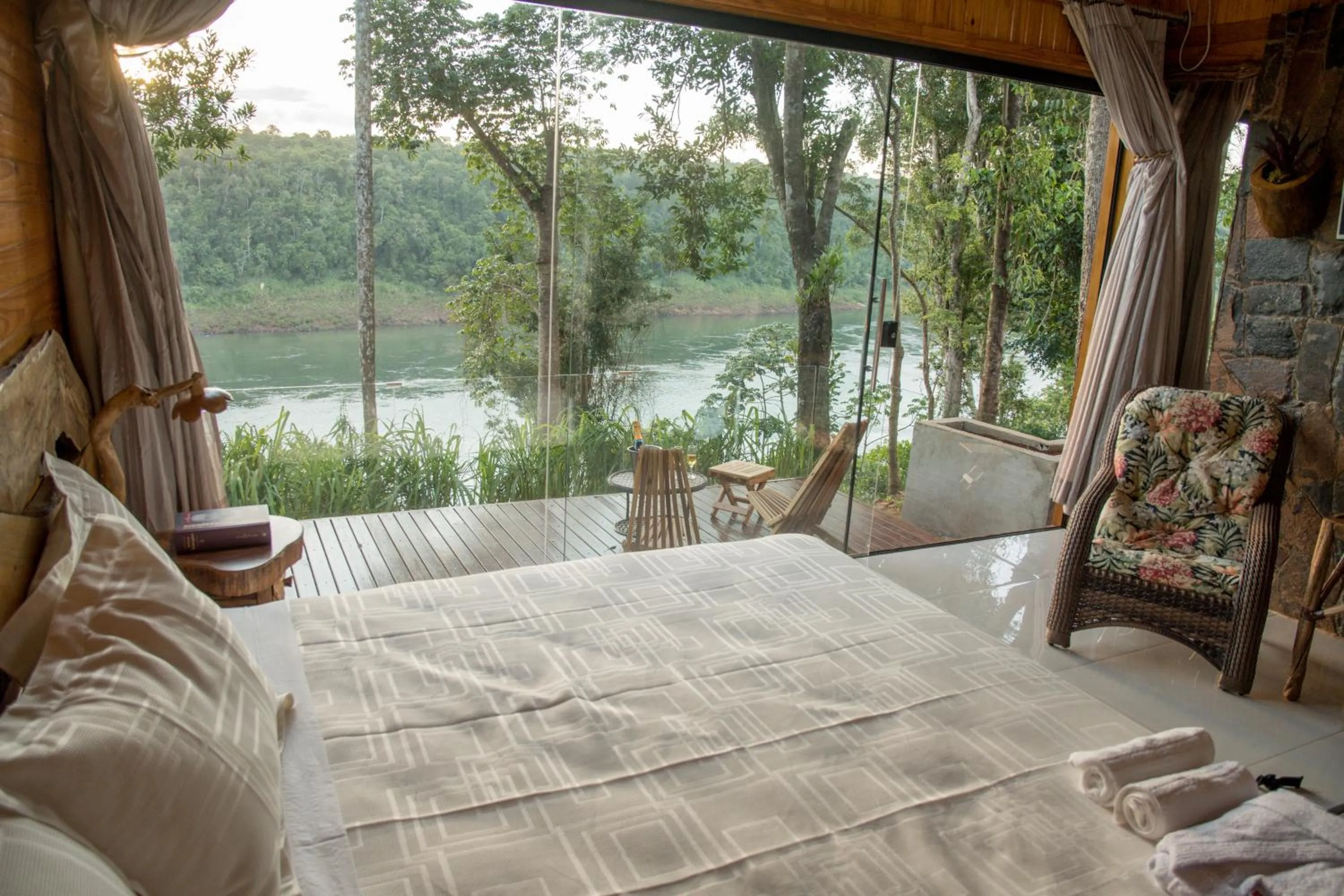 Bedroom in Tupa Lodge
