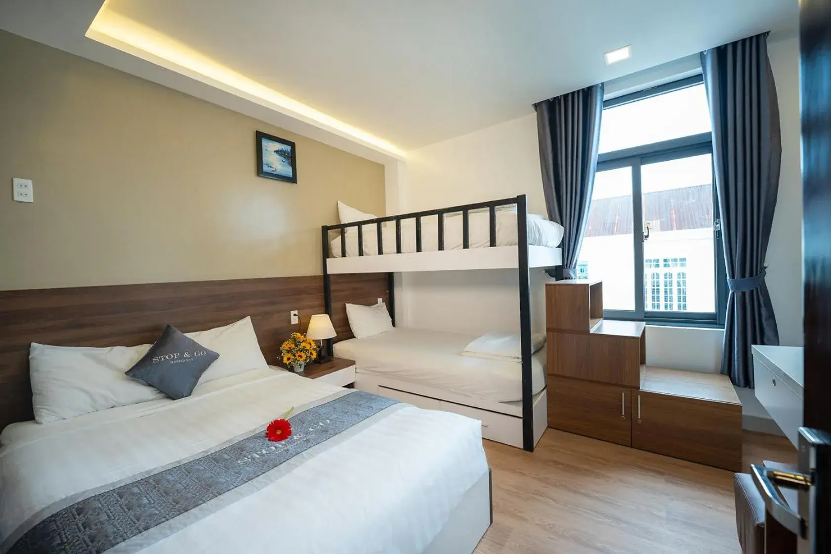 Family Room with Private Bathroom - single occupancy in Stop and Go Boutique Homestay Hue Family Room with Private Bathroom - single occupancy in Stop and Go Boutique Homestay Hue