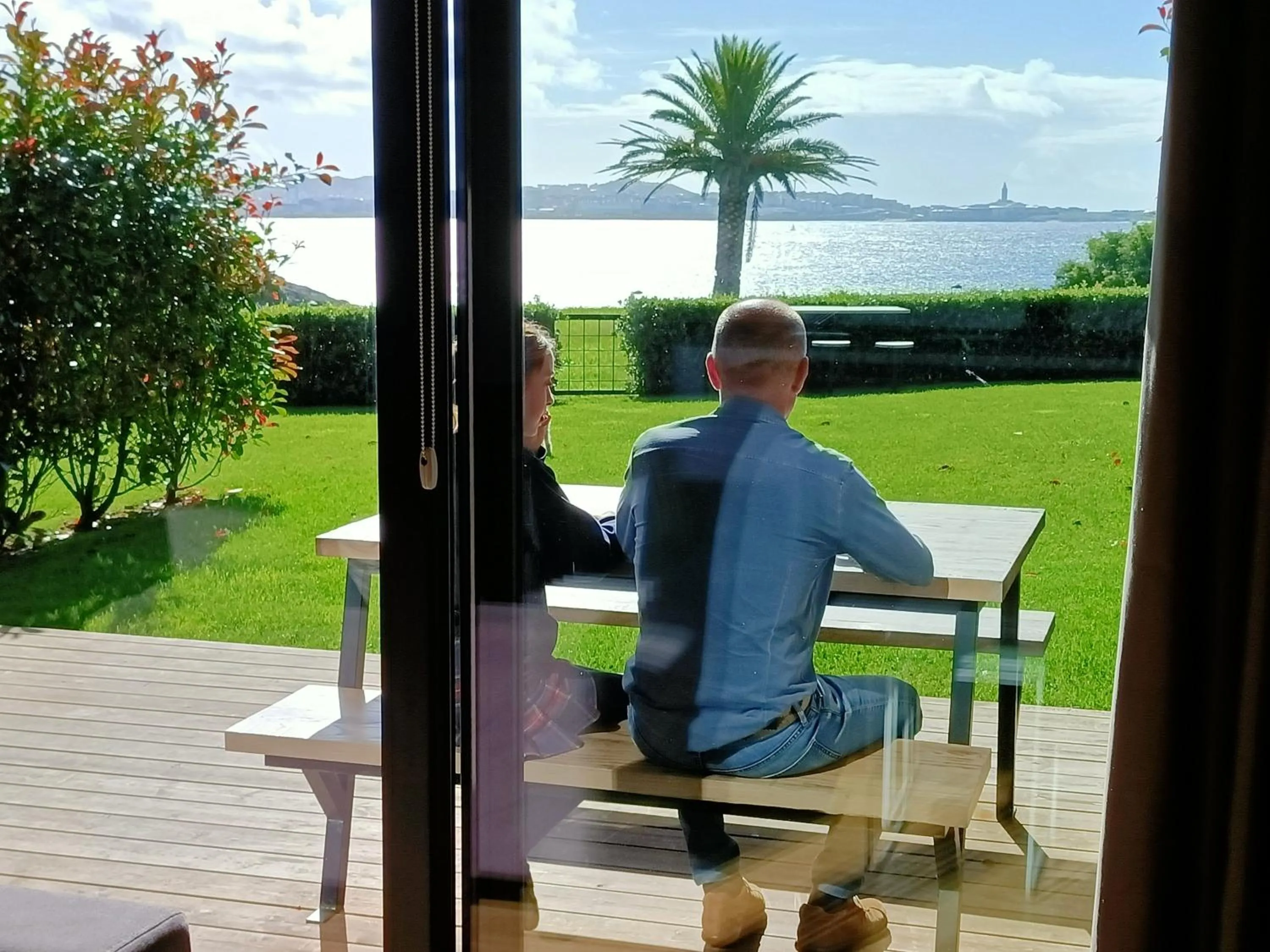 Sea view in Cabañas de Canide