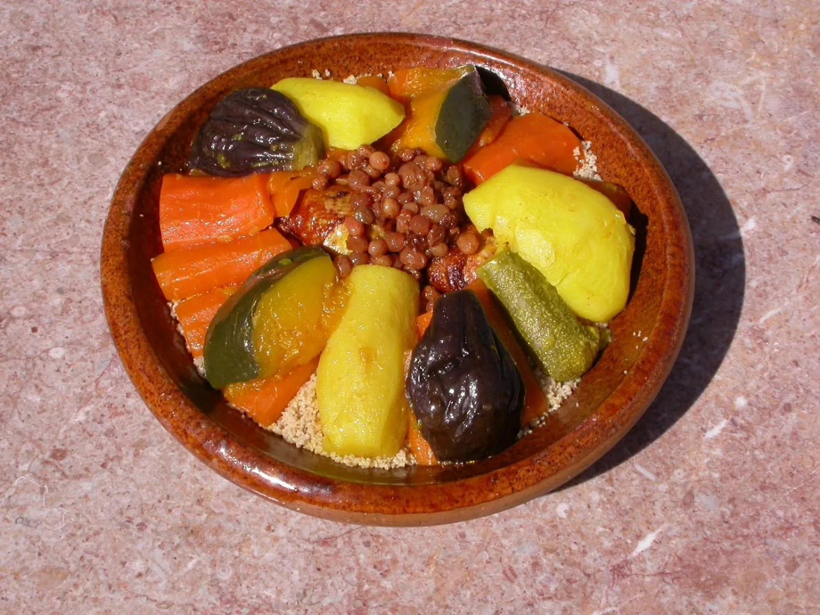 Dinner in Gite Elkhorbat