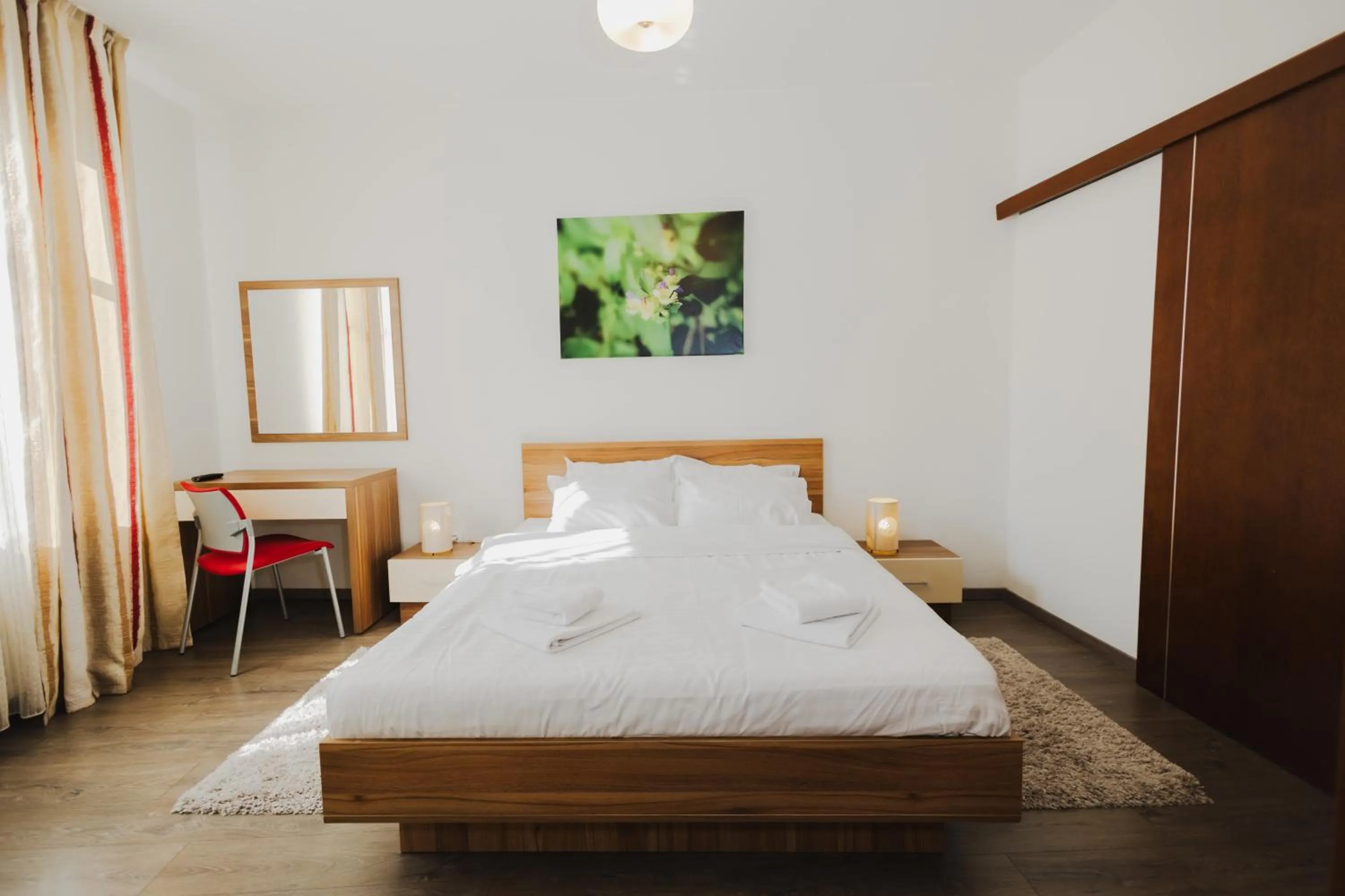 Bed in Casa Nicolae Luxury Suites