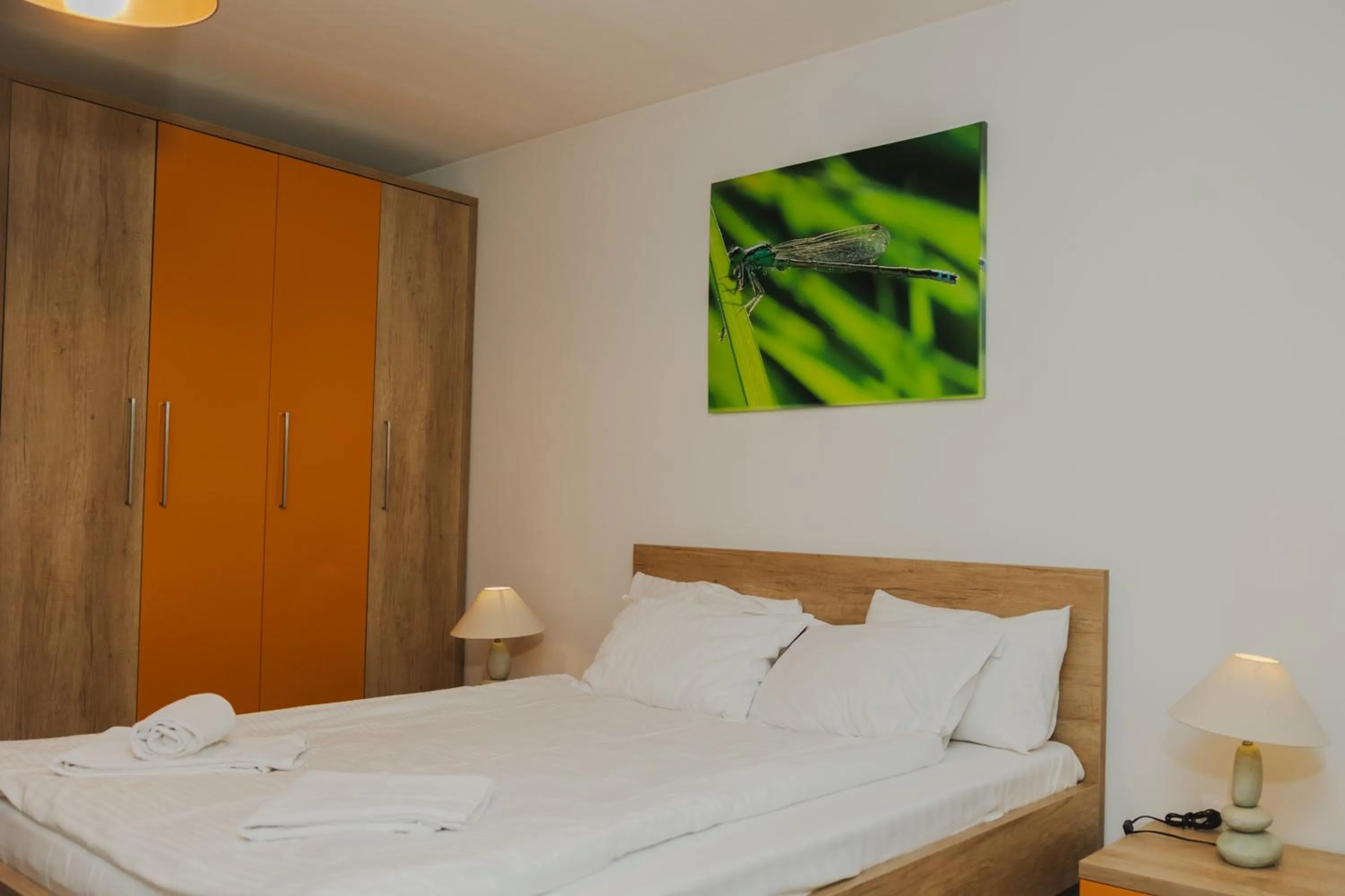 Bed in Casa Nicolae Luxury Suites