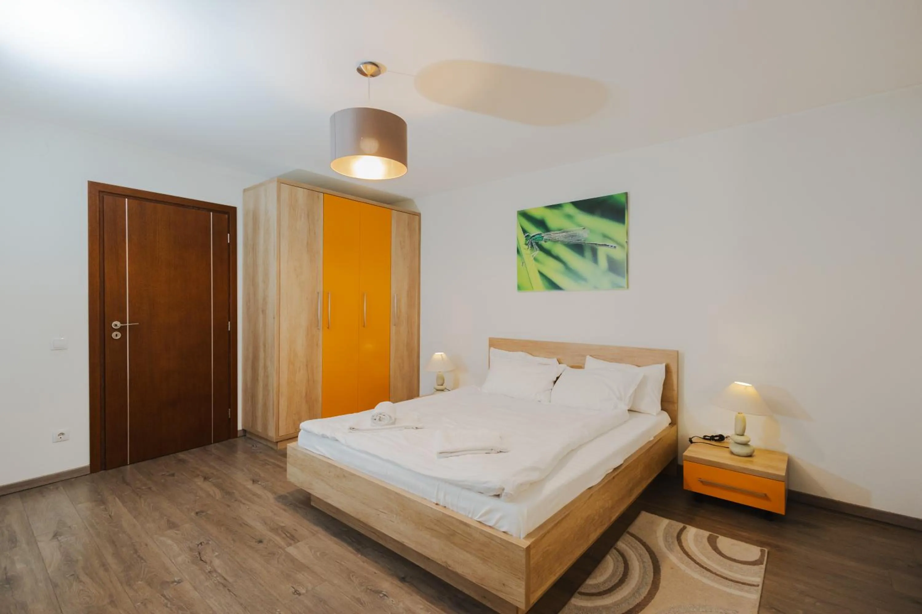 Bed in Casa Nicolae Luxury Suites