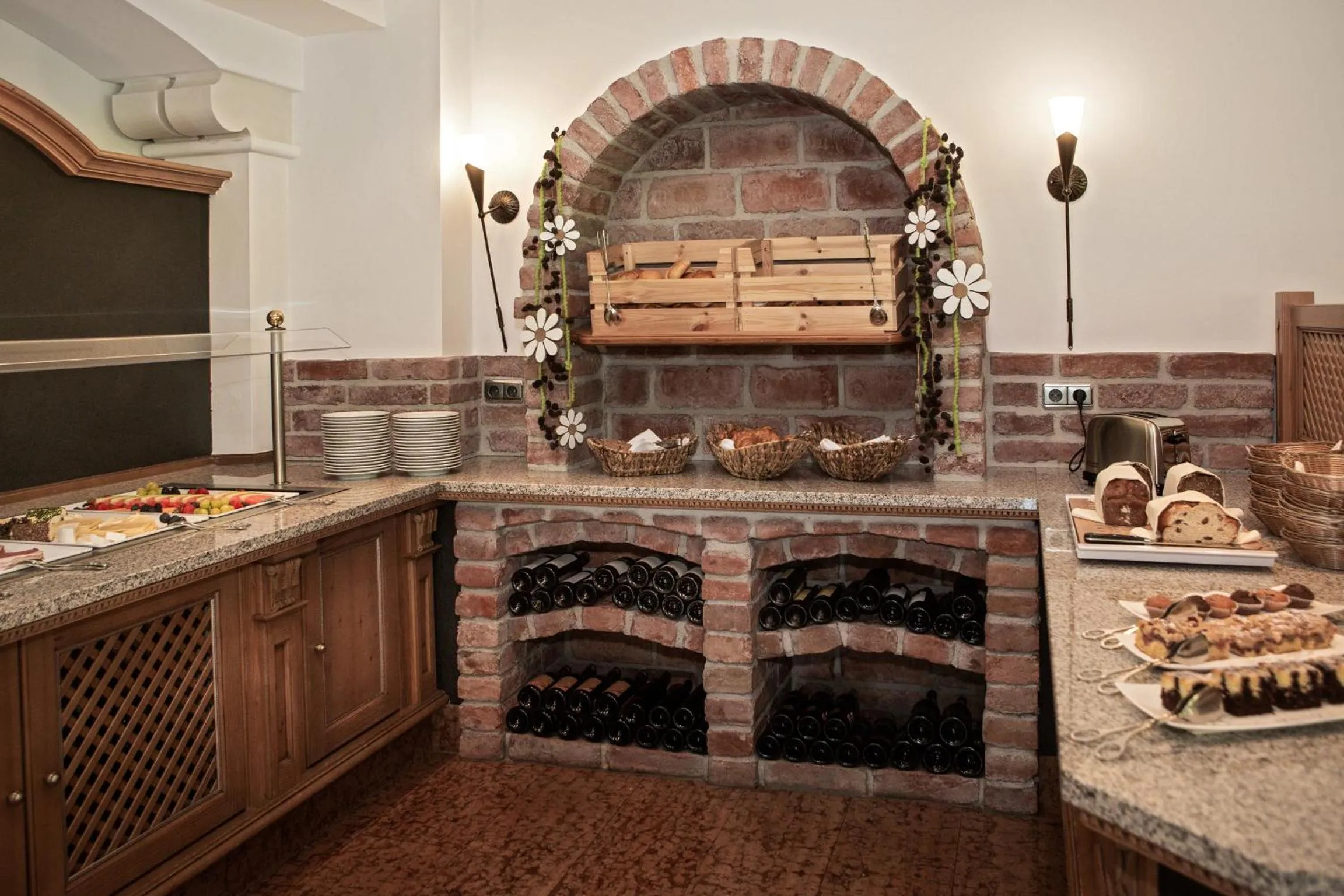 Buffet breakfast in Hotel Gappmaier