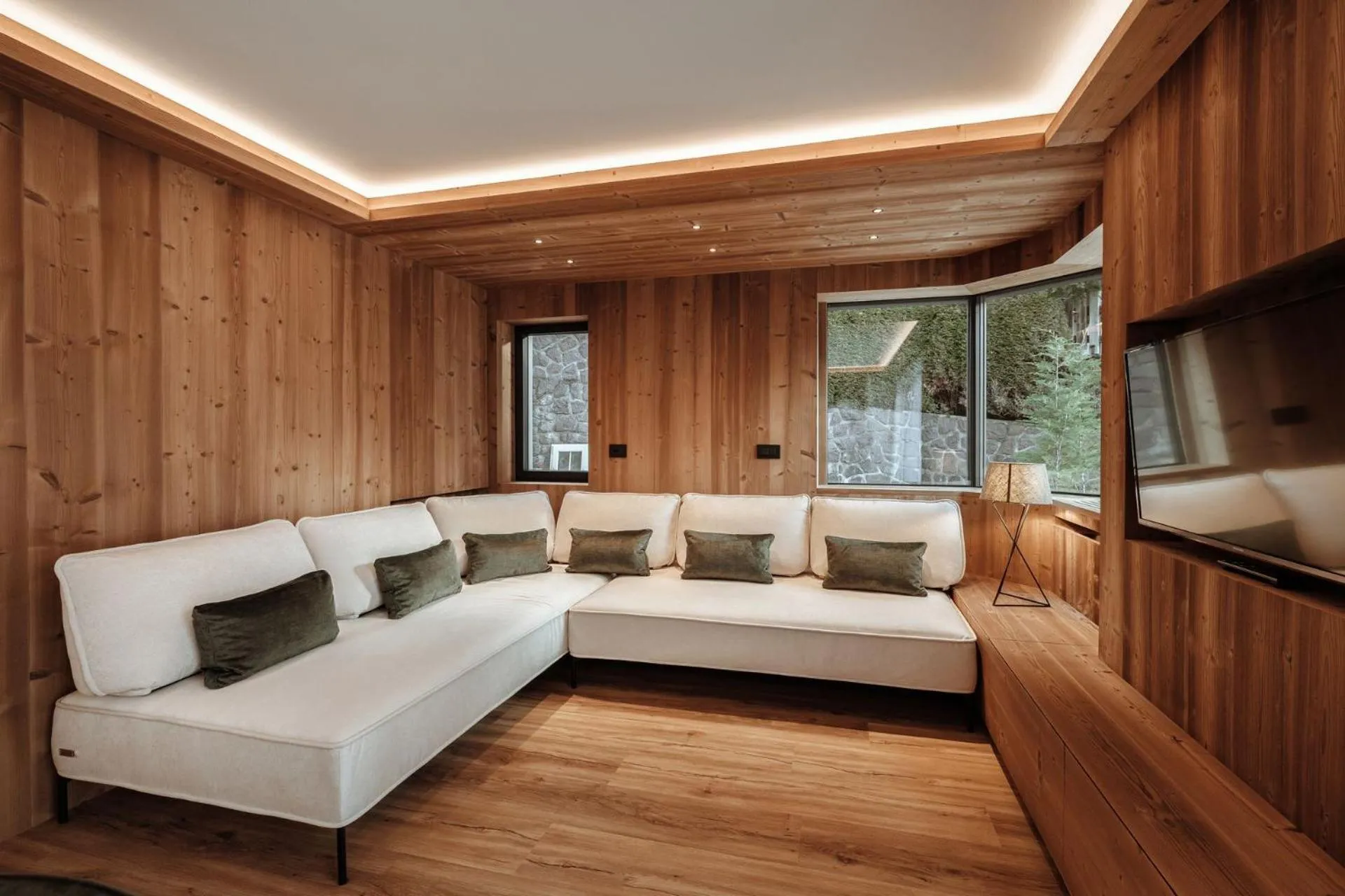 Living room in Appartamenti Olympic