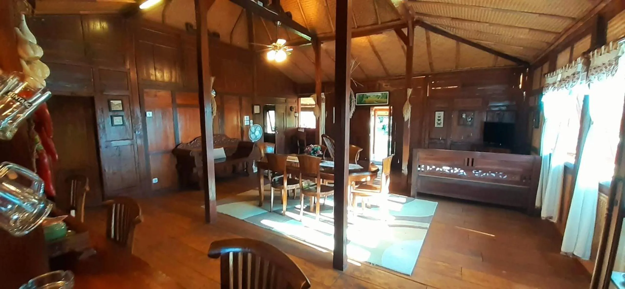 Living room in Villa Sumbing Indah