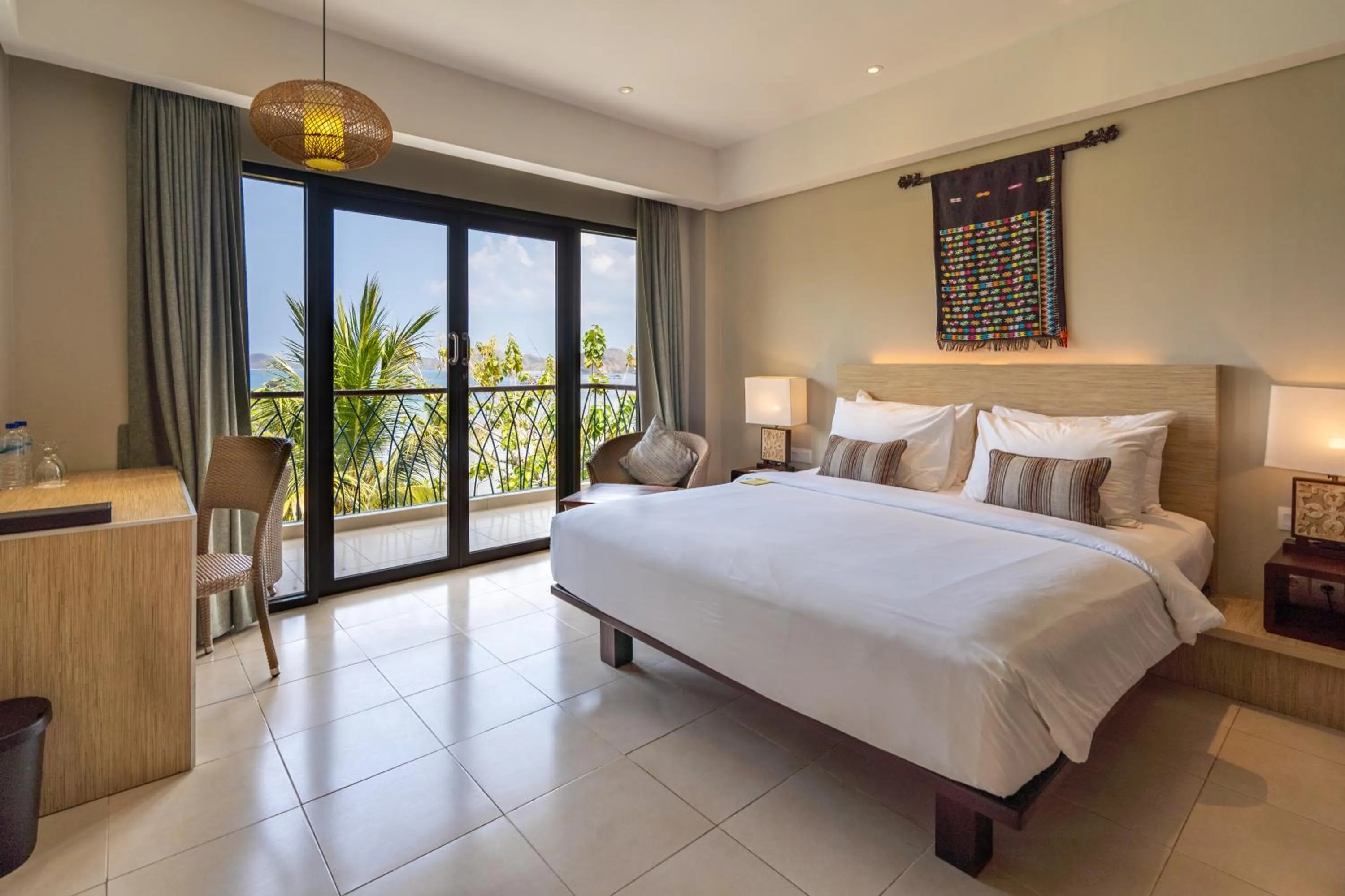 Bed in Bintang Flores Hotel