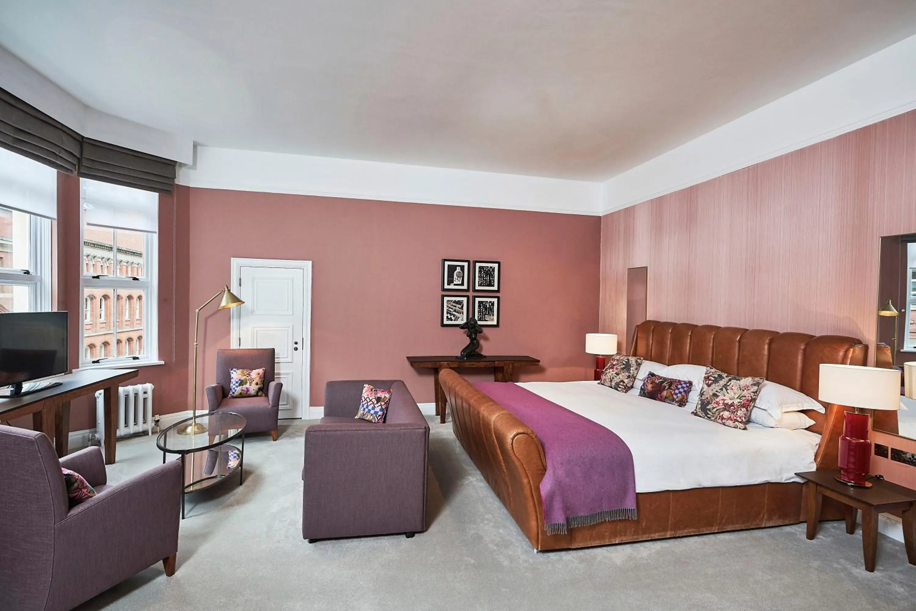 Photo of the whole room, Bed in Hotel du Vin Birmingham