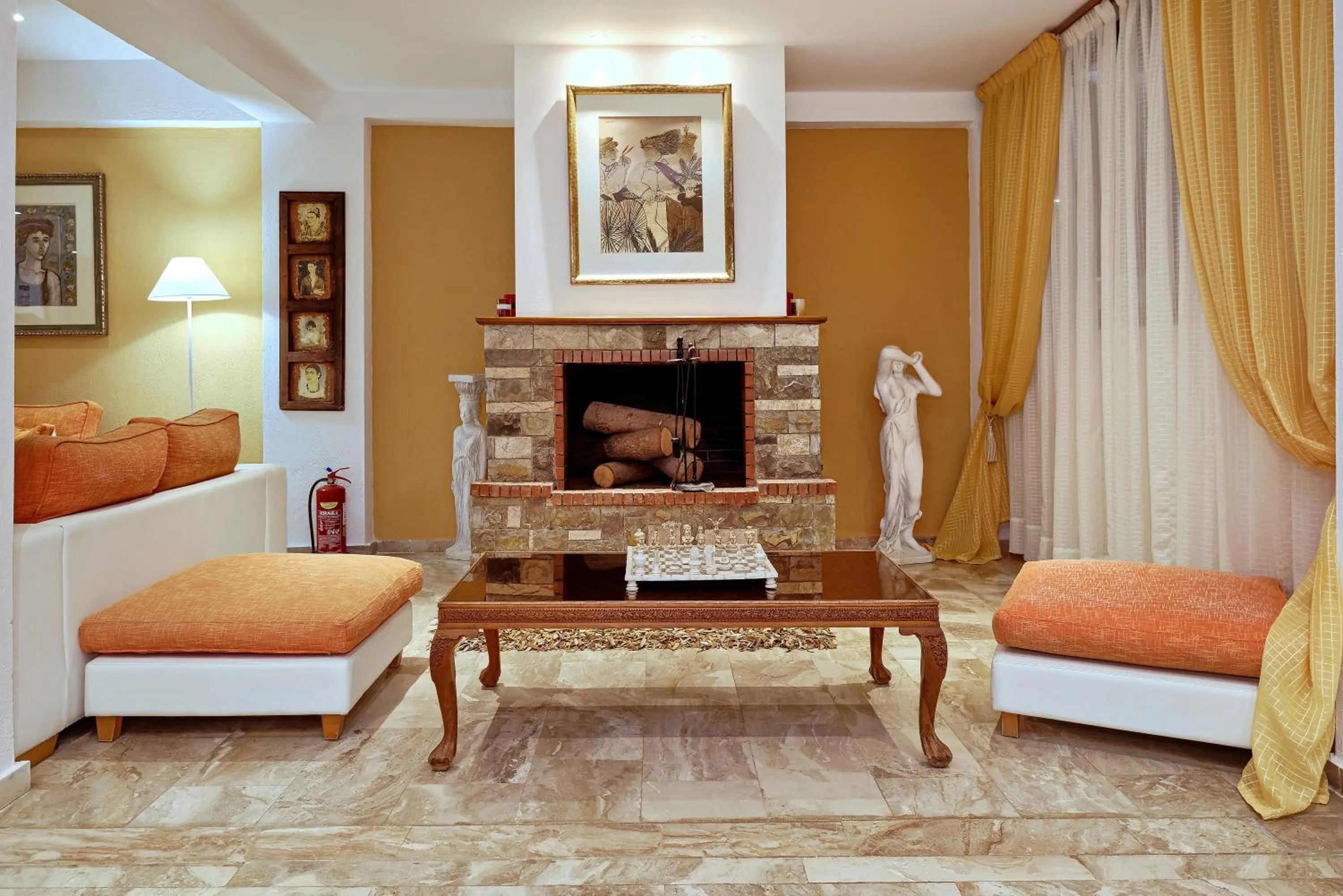 Lobby or reception in Hotel Punta