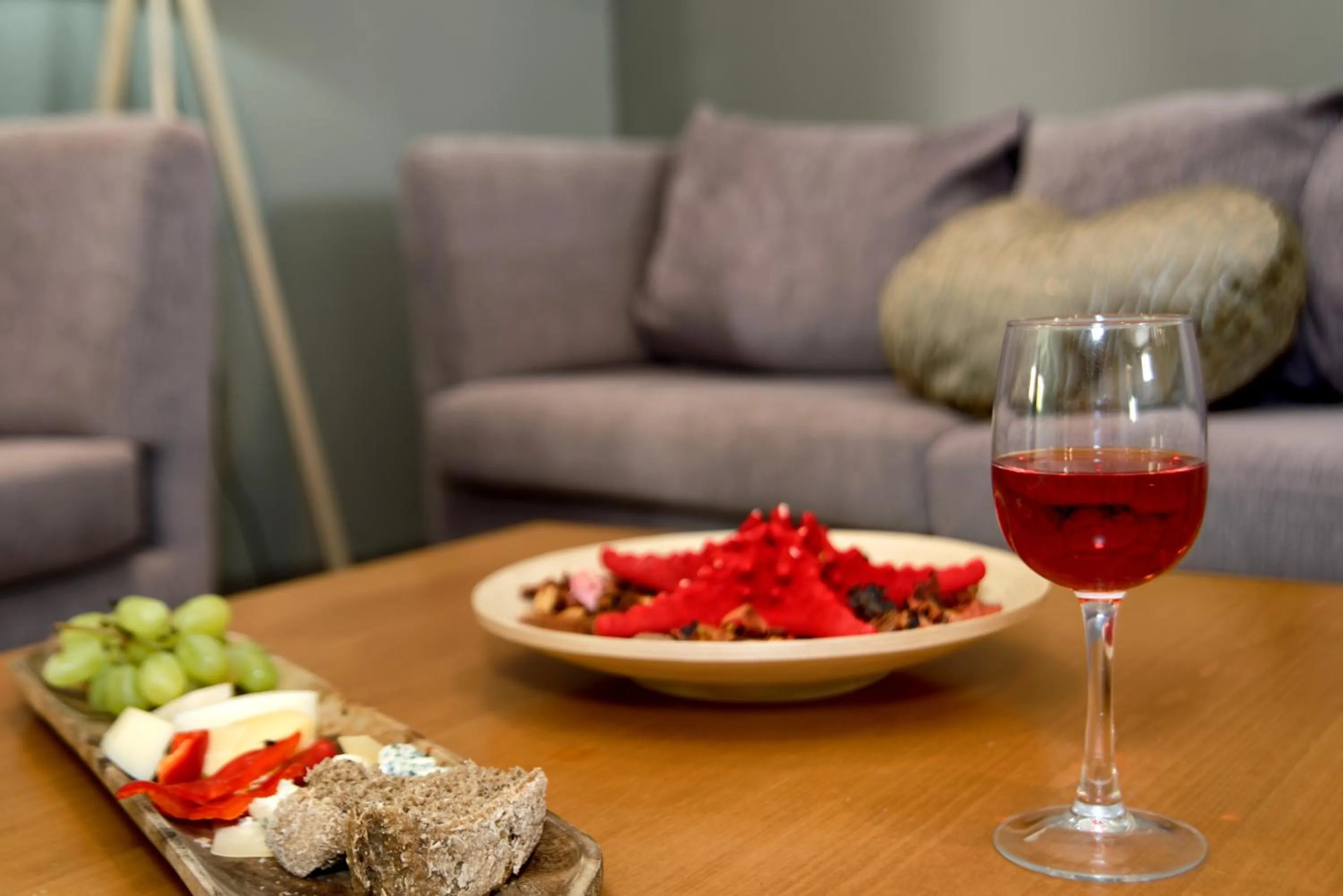 Living room in Hotel Punta