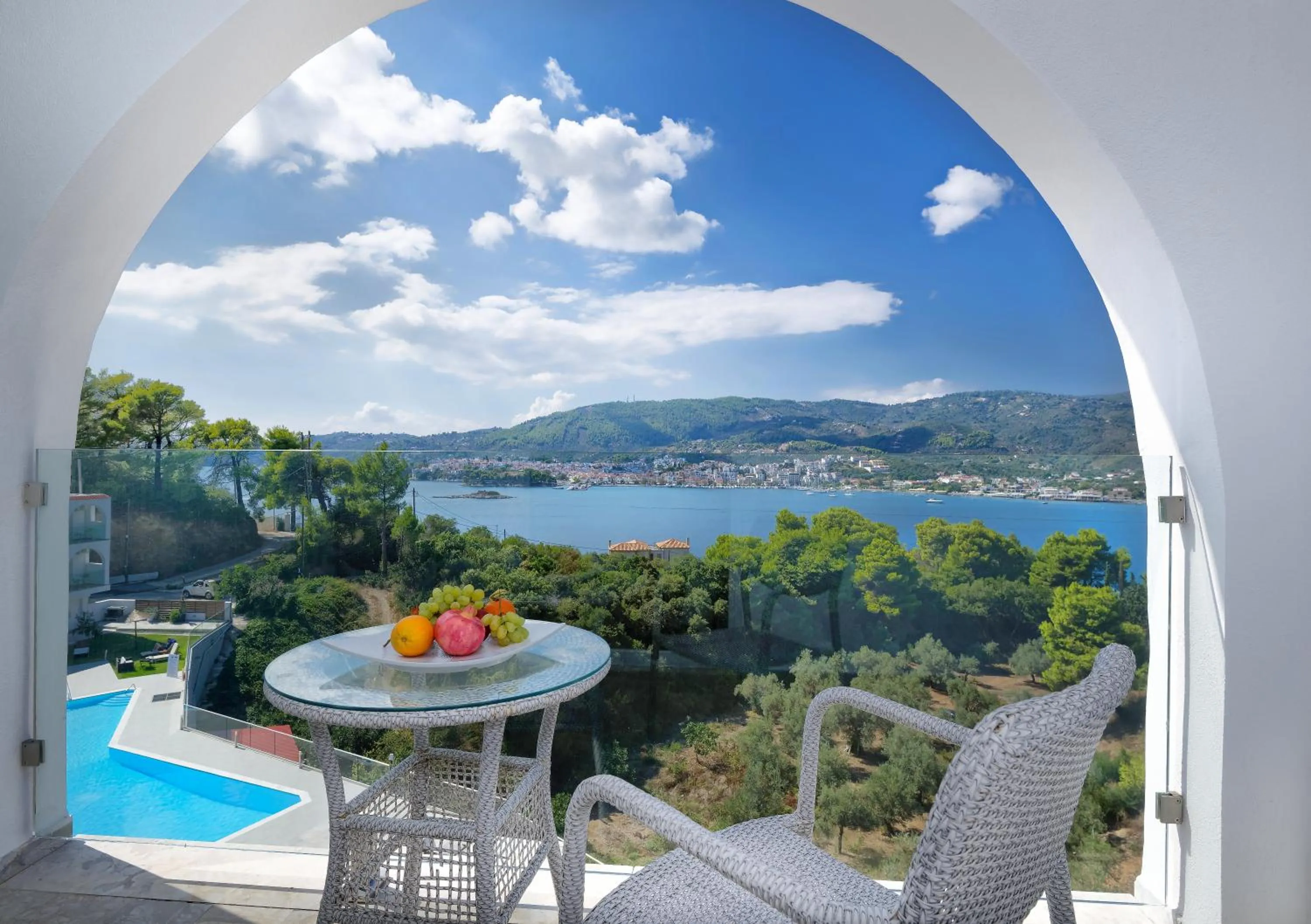 Balcony/Terrace in Hotel Punta