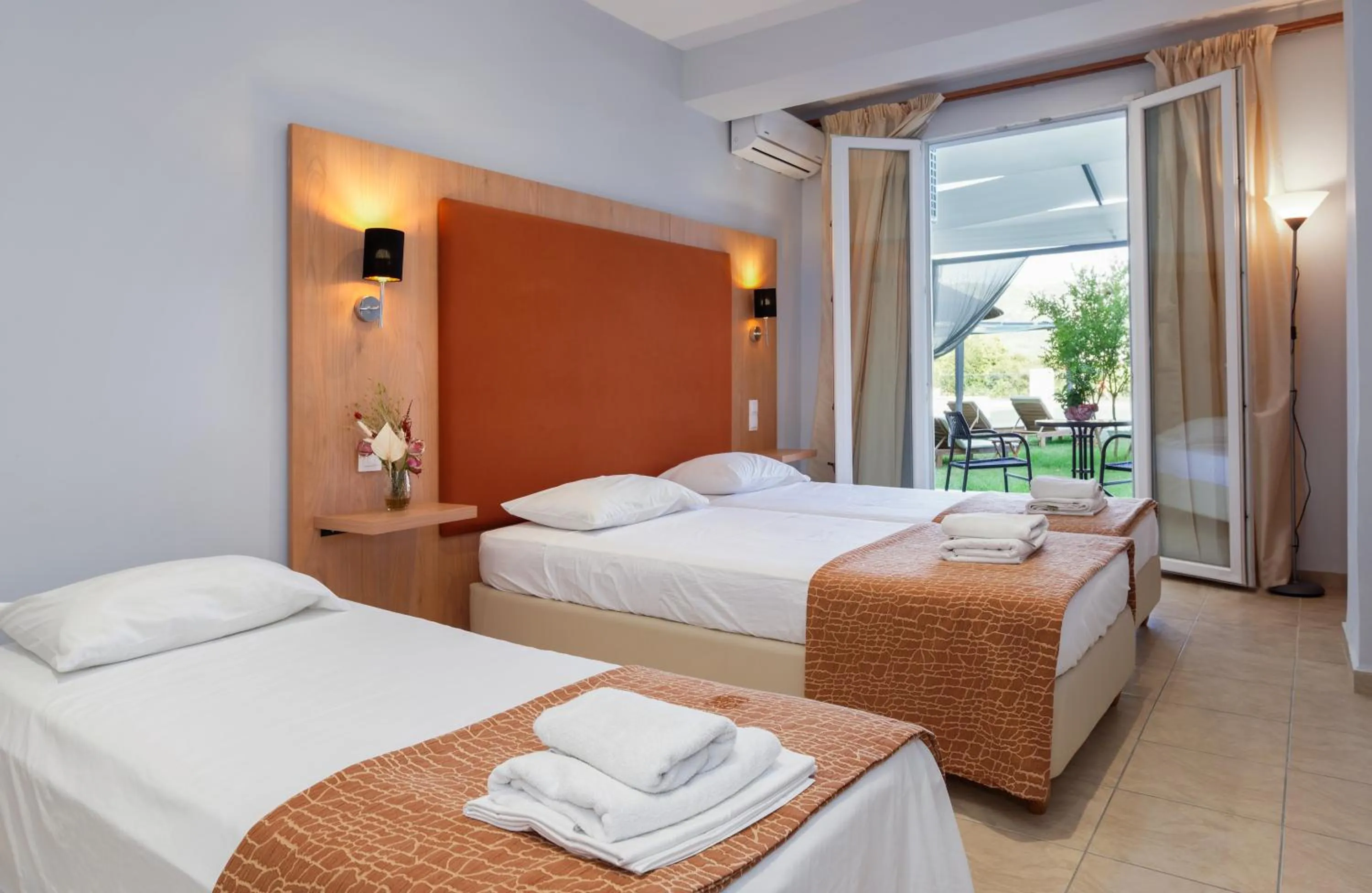 Bedroom, Bed in Hotel Punta