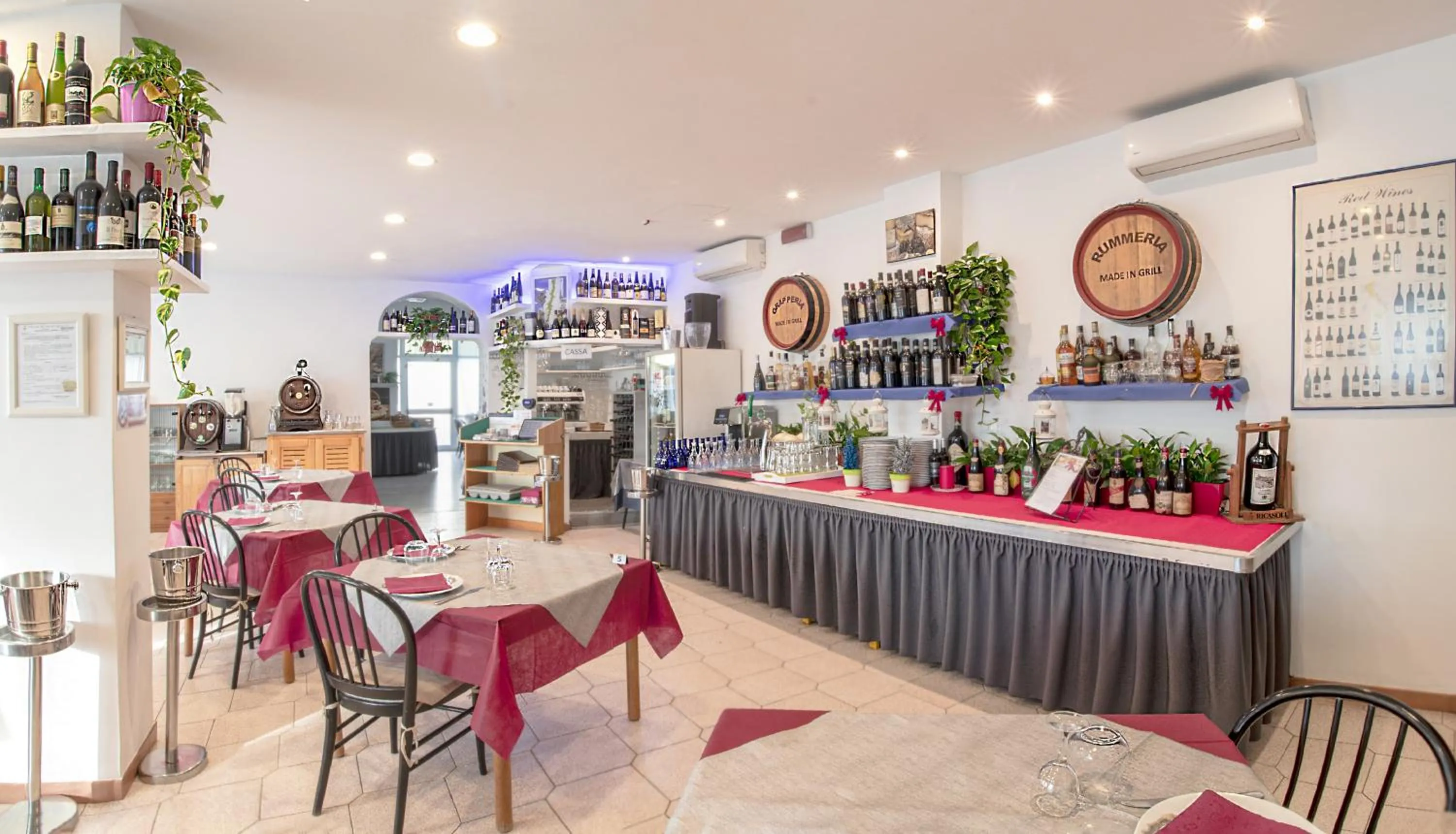 Restaurant/places to eat in Villa Pozzi