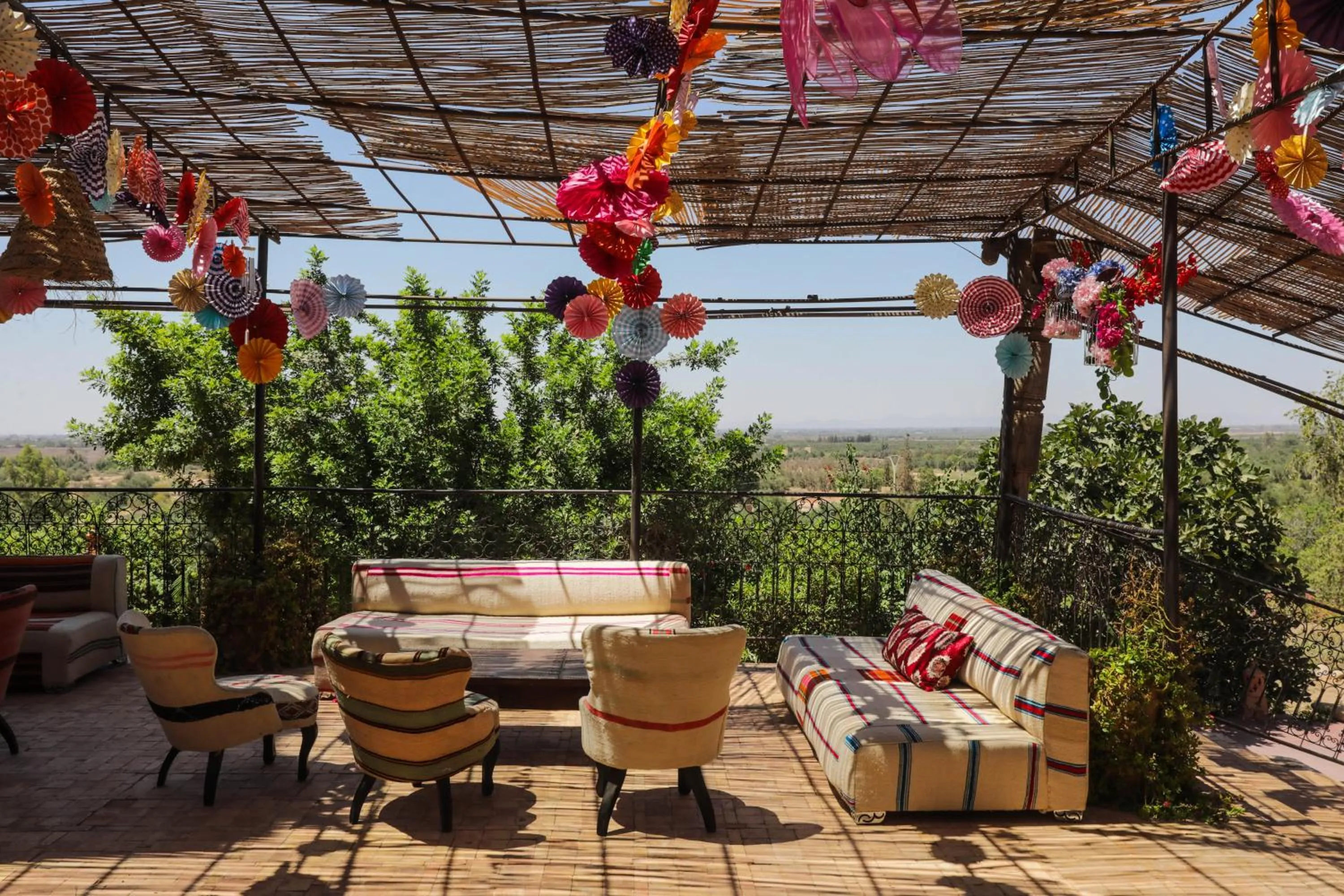 Living room in Kasbah Agafay Hotel & Spa