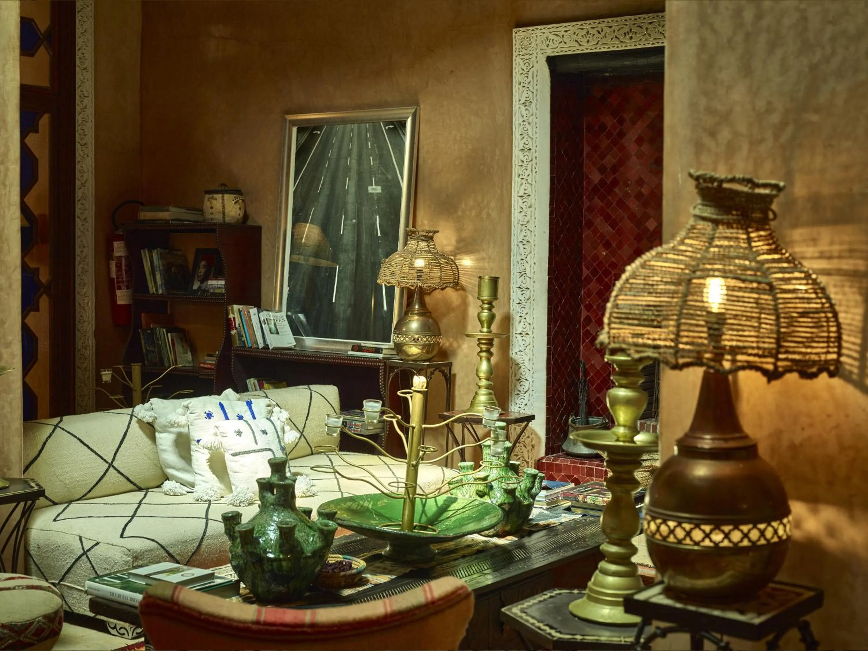 Dining area in Kasbah Agafay Hotel & Spa