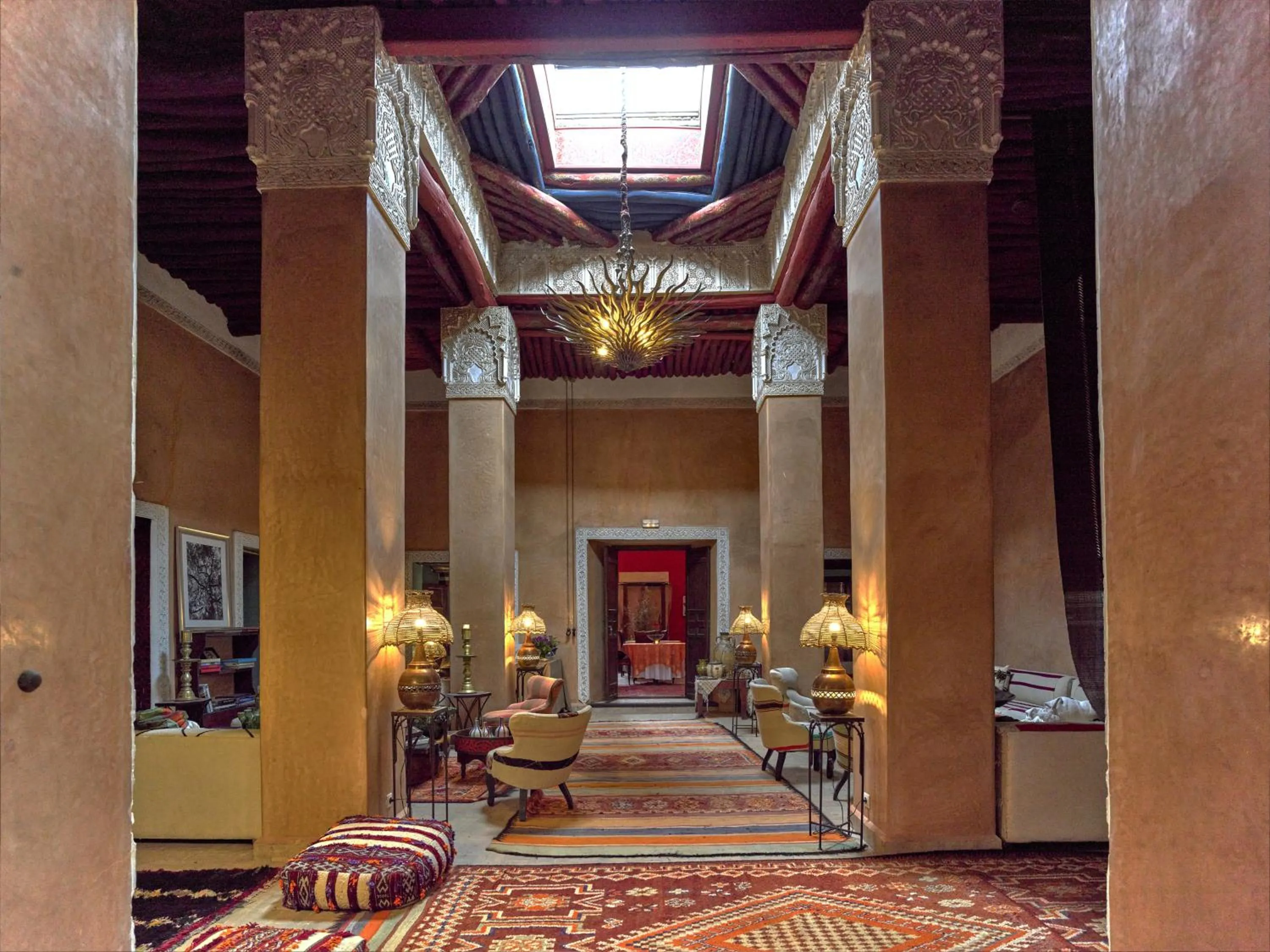 Living room in Kasbah Agafay Hotel & Spa