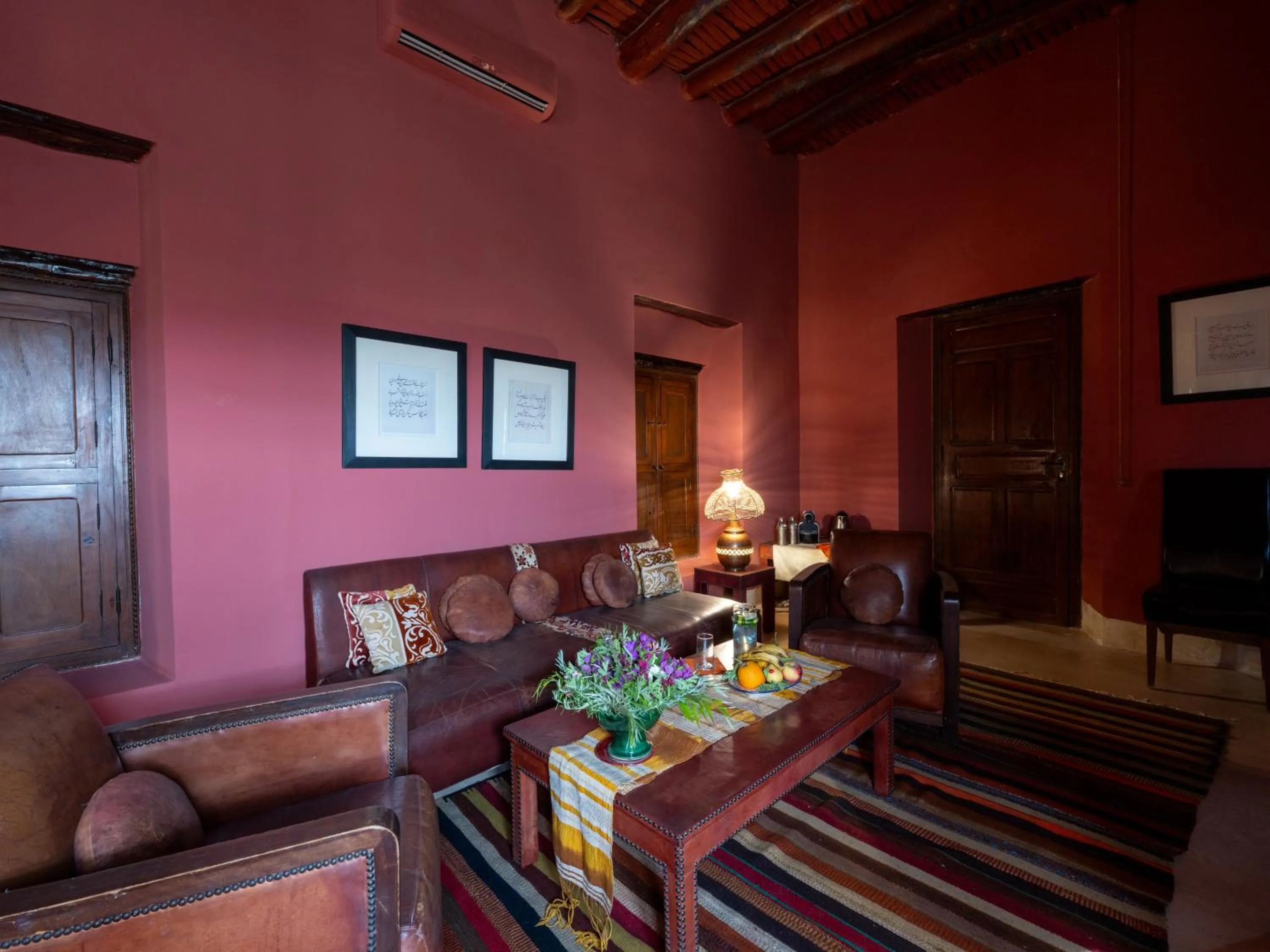Living room in Kasbah Agafay Hotel & Spa