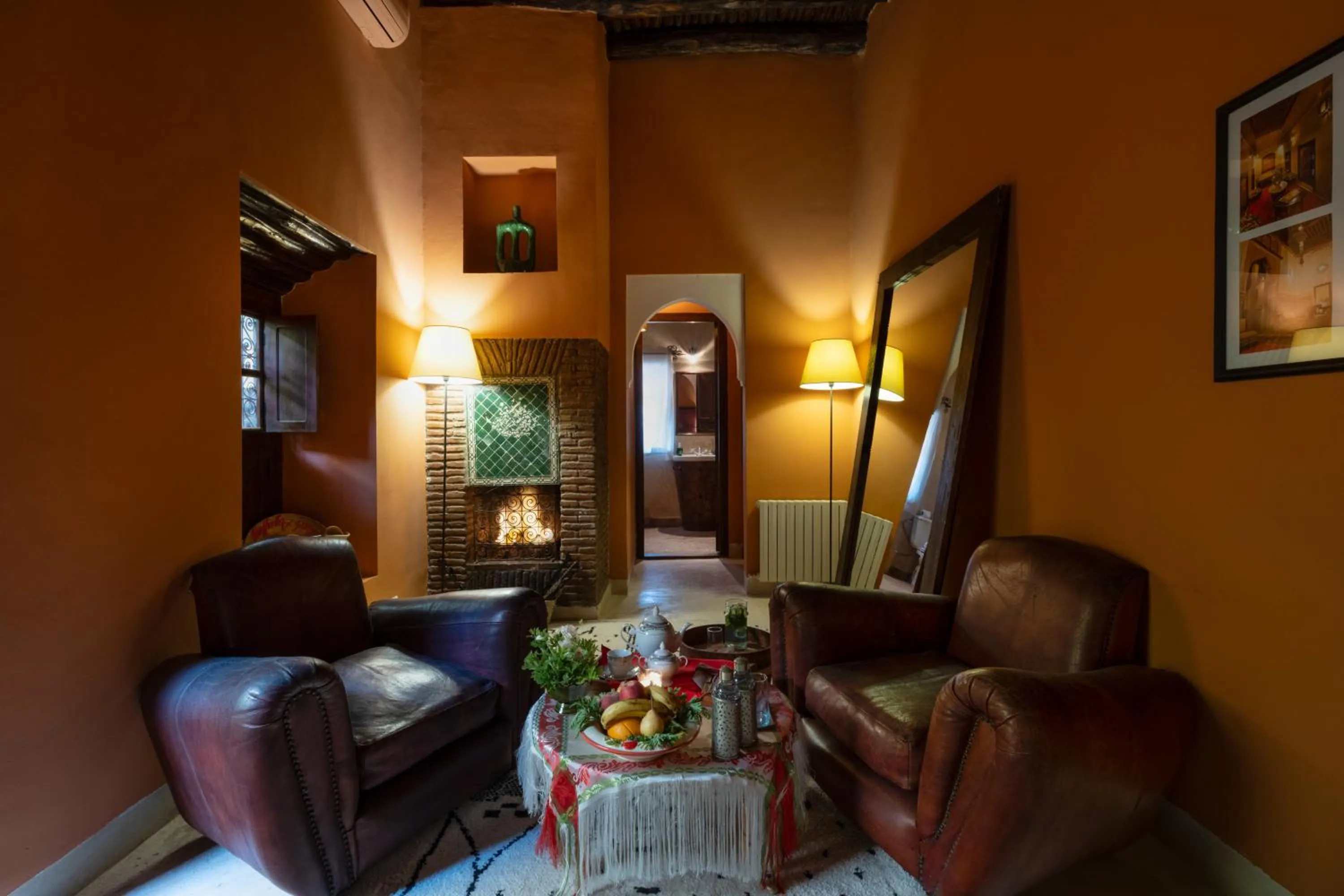 Living room in Kasbah Agafay Hotel & Spa