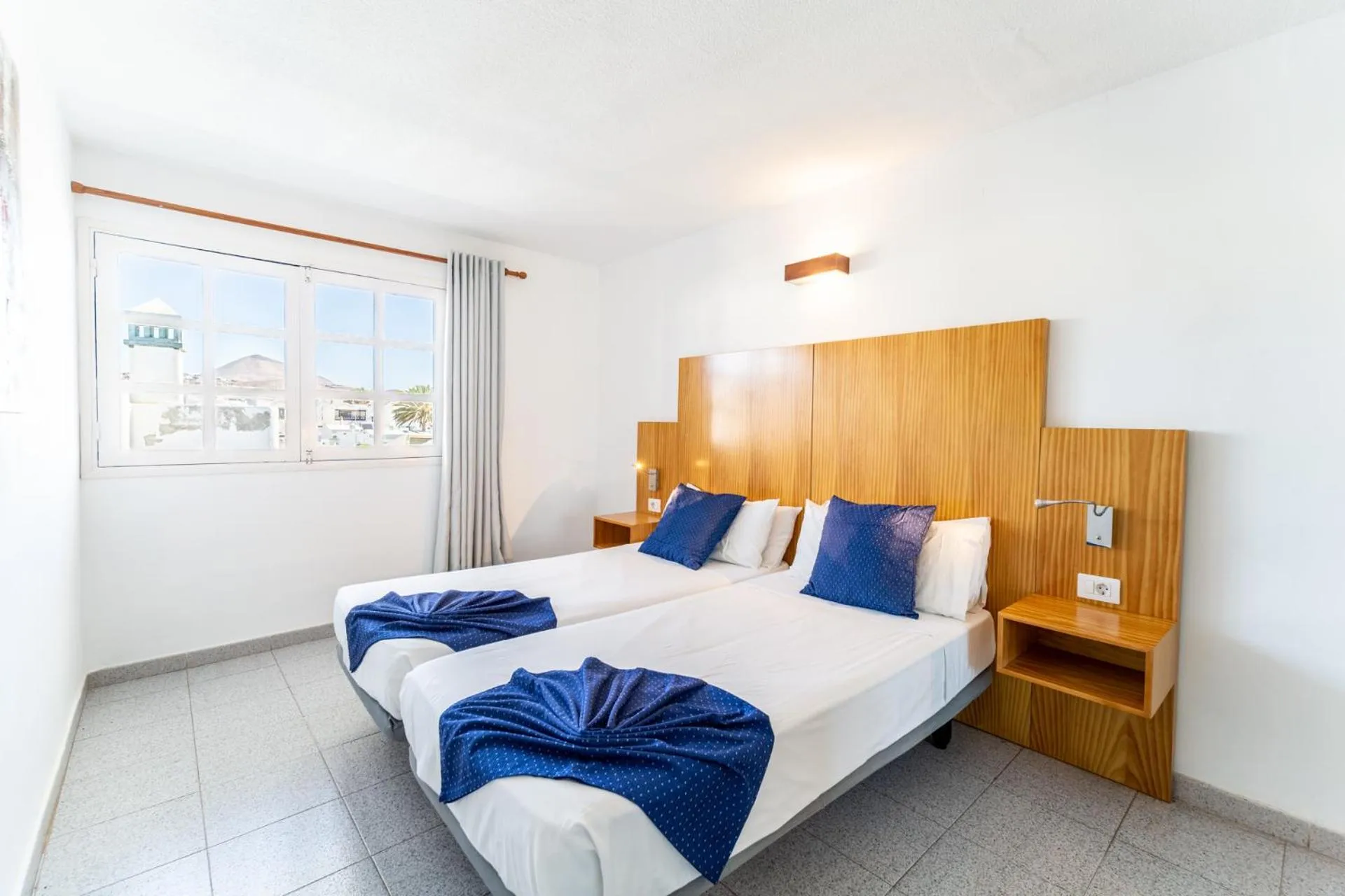 Bed in Ereza Apartamentos Los Hibiscos - Adults Only