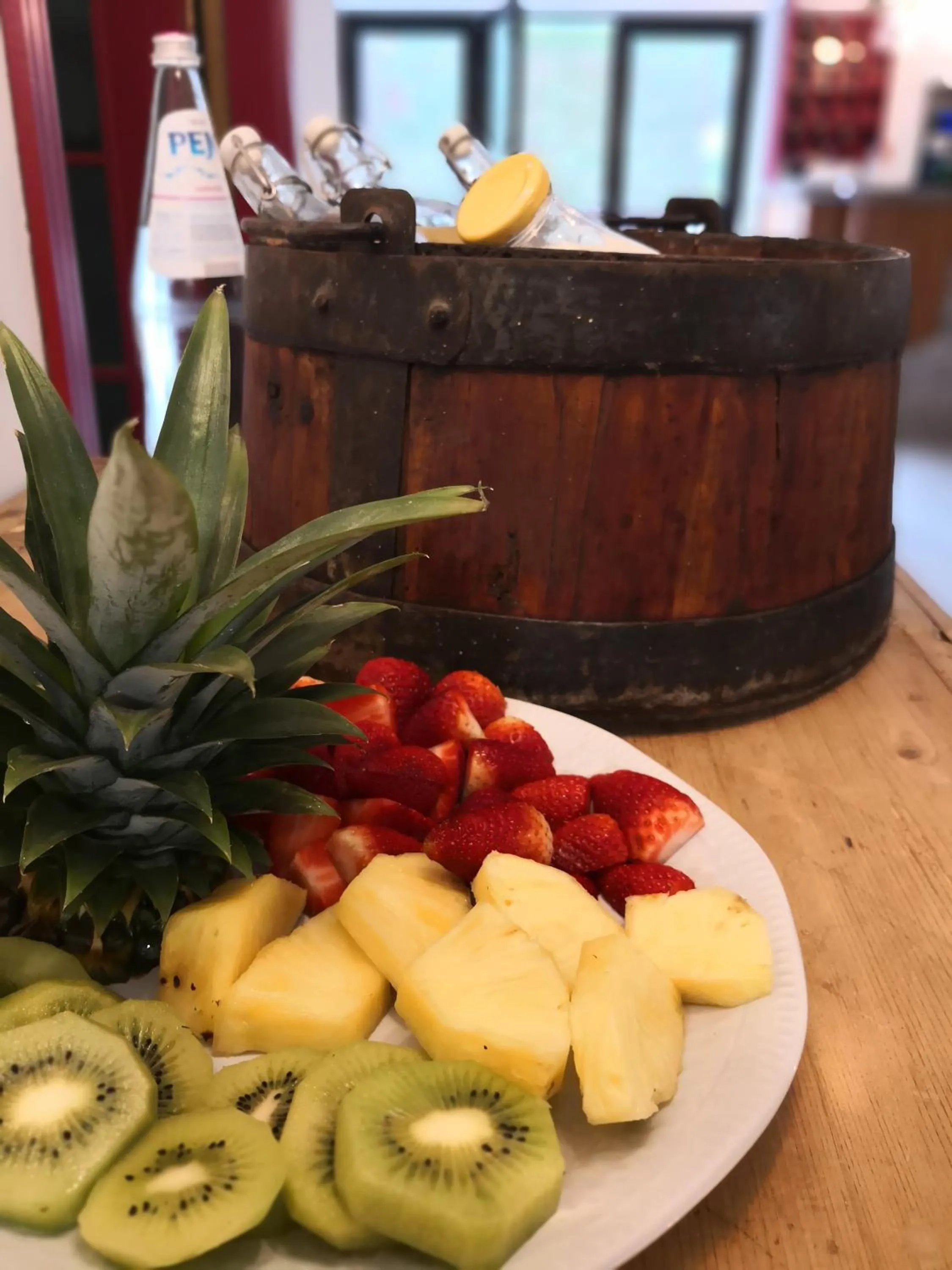 Buffet breakfast in Hotel Villa Rina