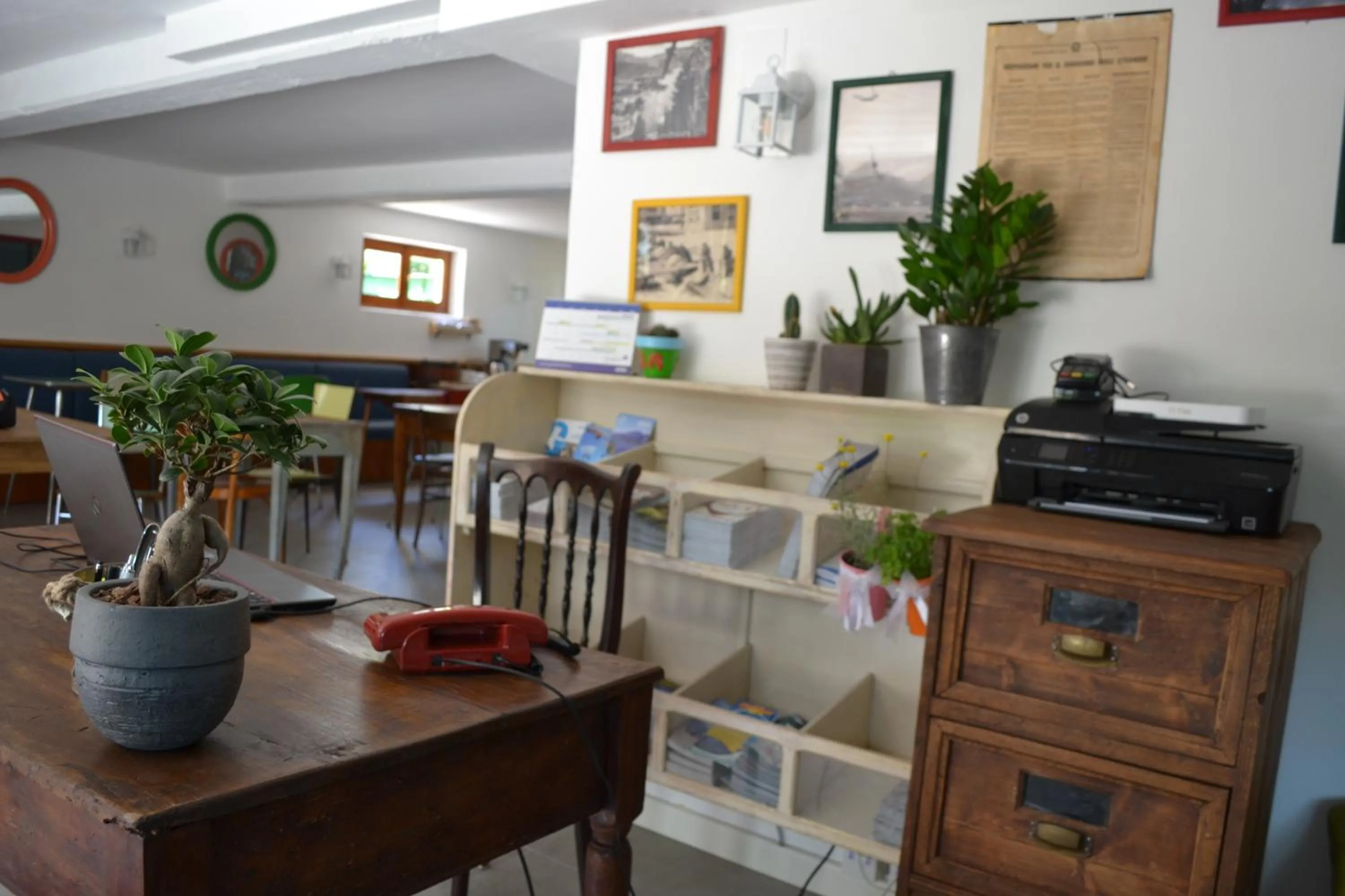 Lobby or reception in Hotel Villa Rina