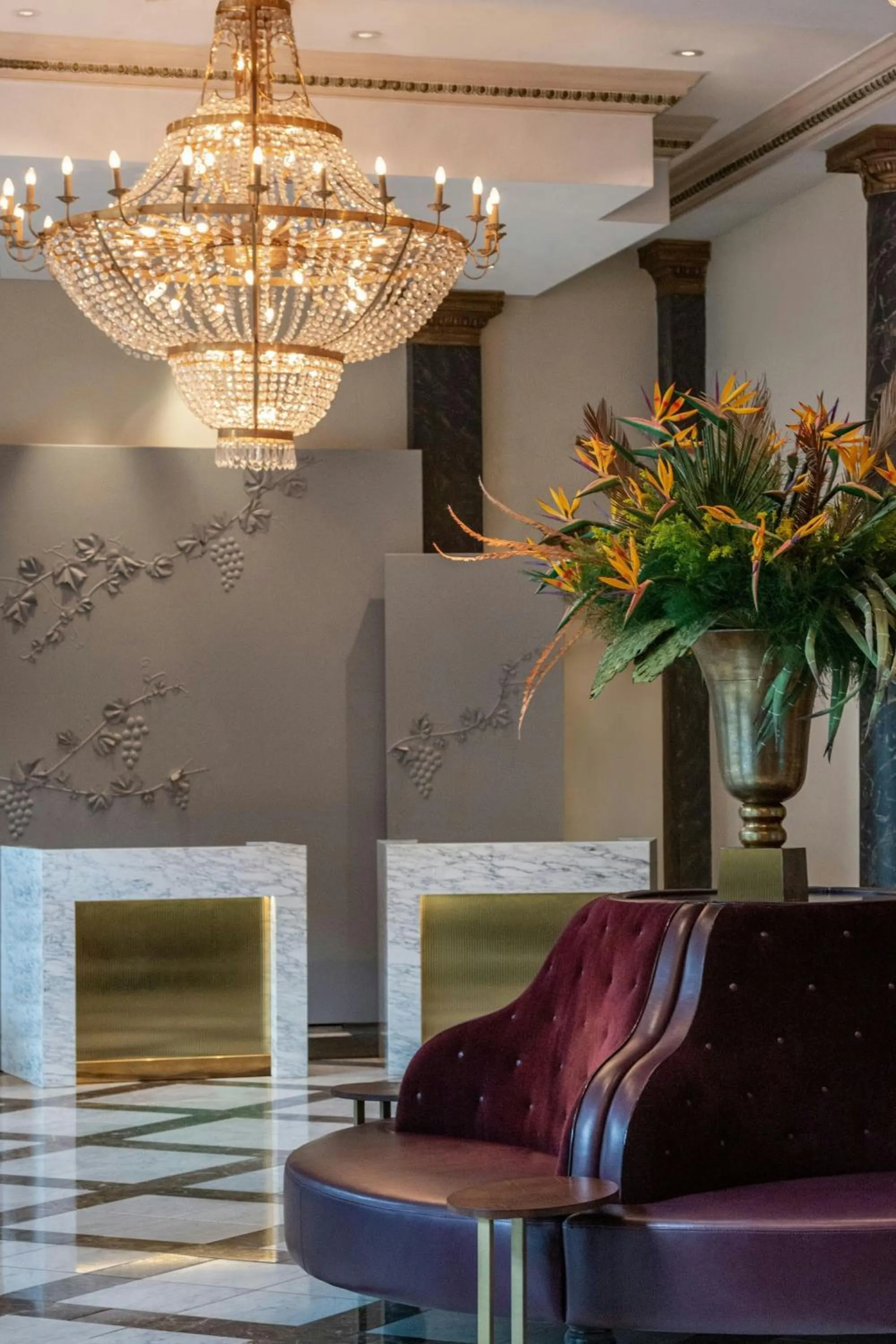 Lobby or reception in Tbilisi Marriott Hotel