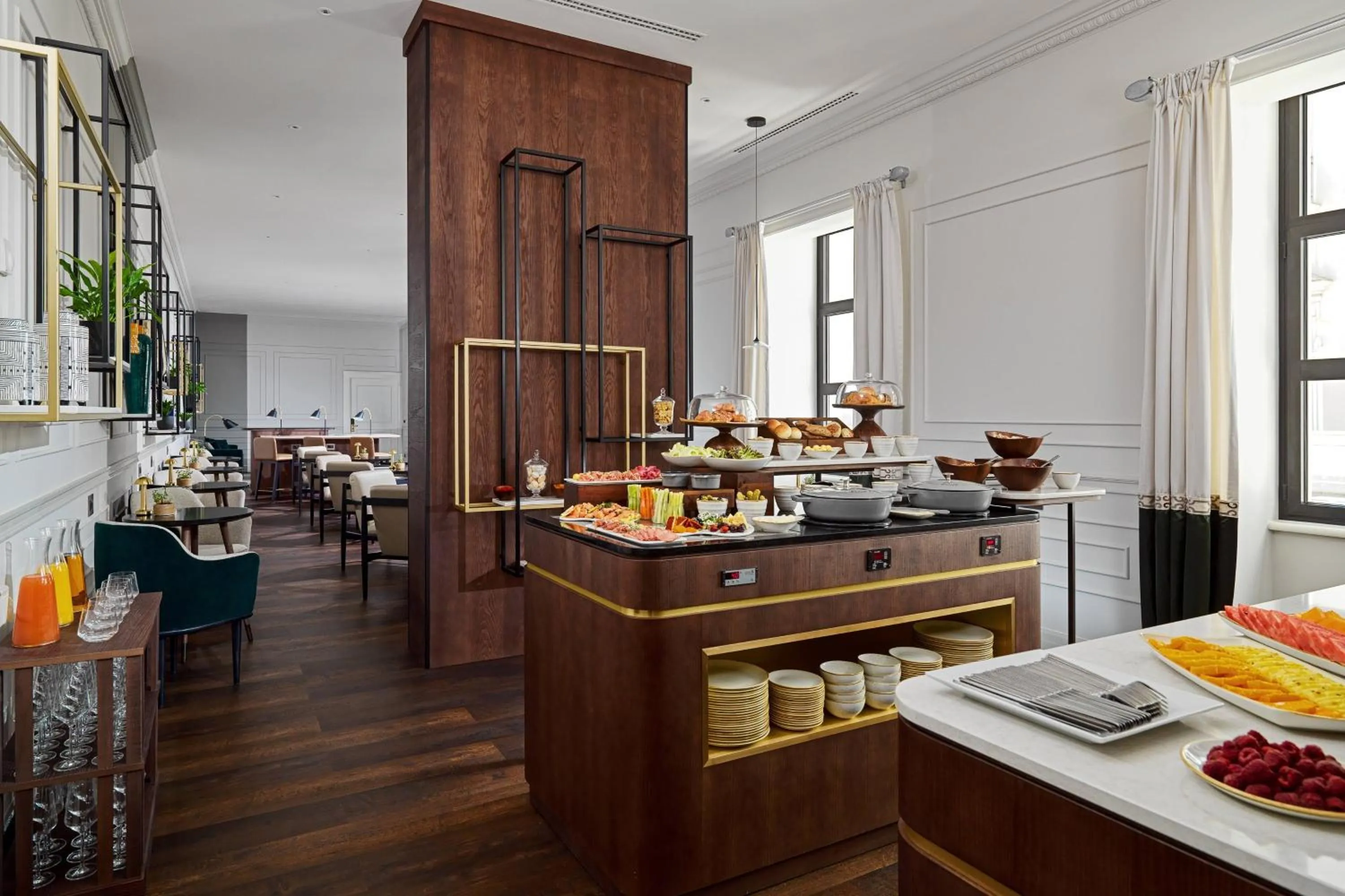 Breakfast in Tbilisi Marriott Hotel