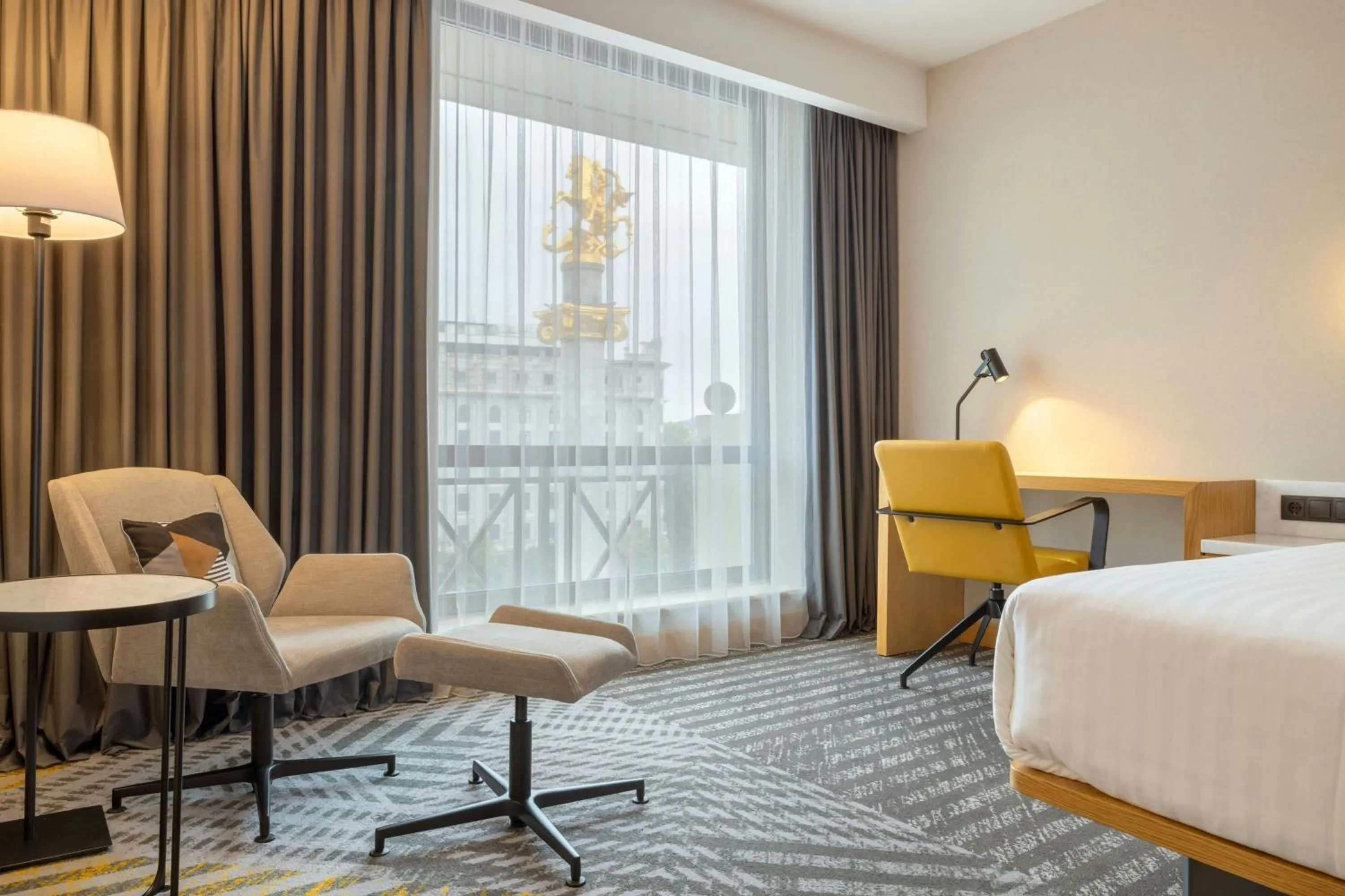 Photo of the whole room, Bed in Courtyard by Marriott Tbilisi