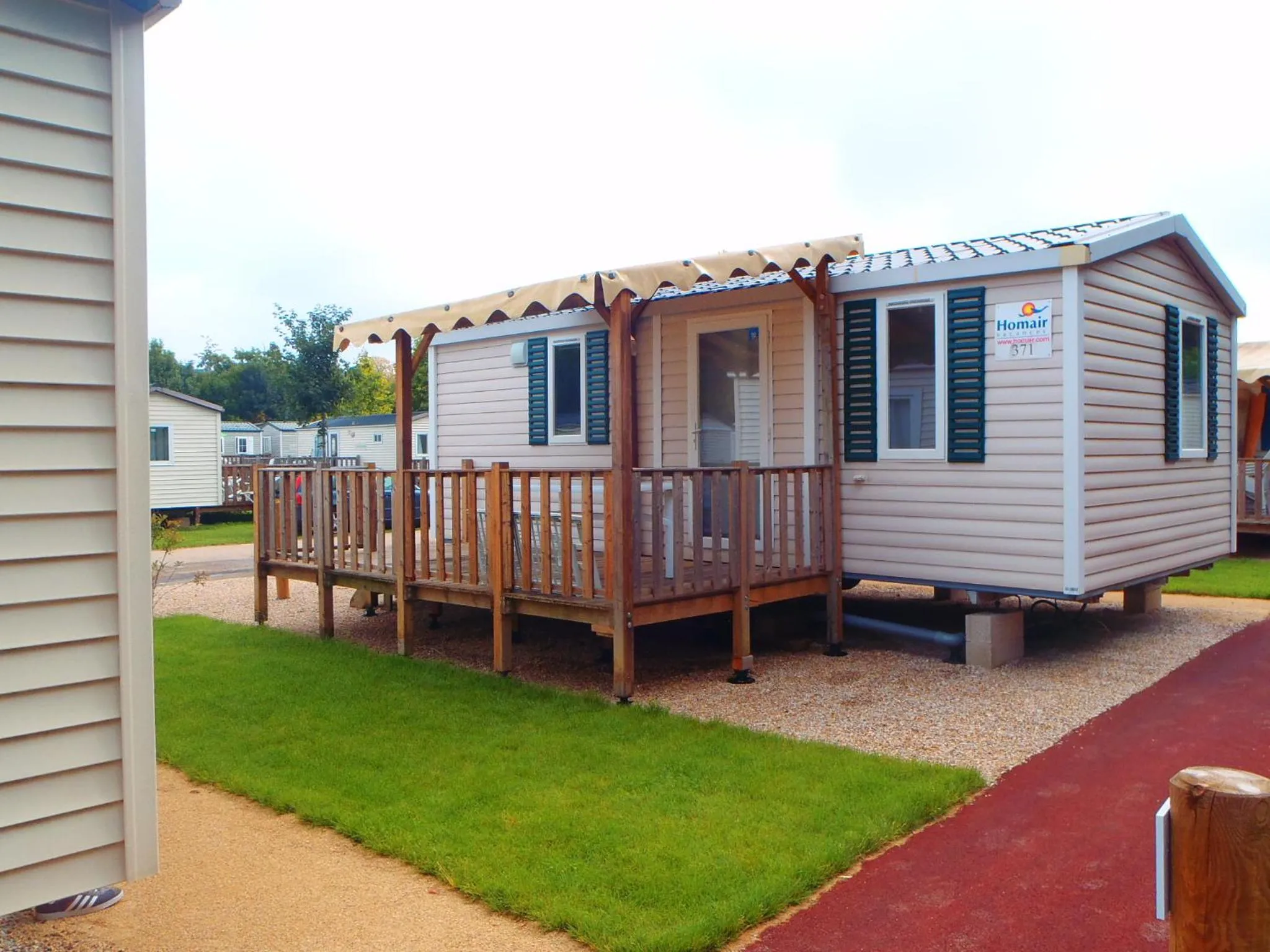 Facade/entrance in Camping Paris-Est