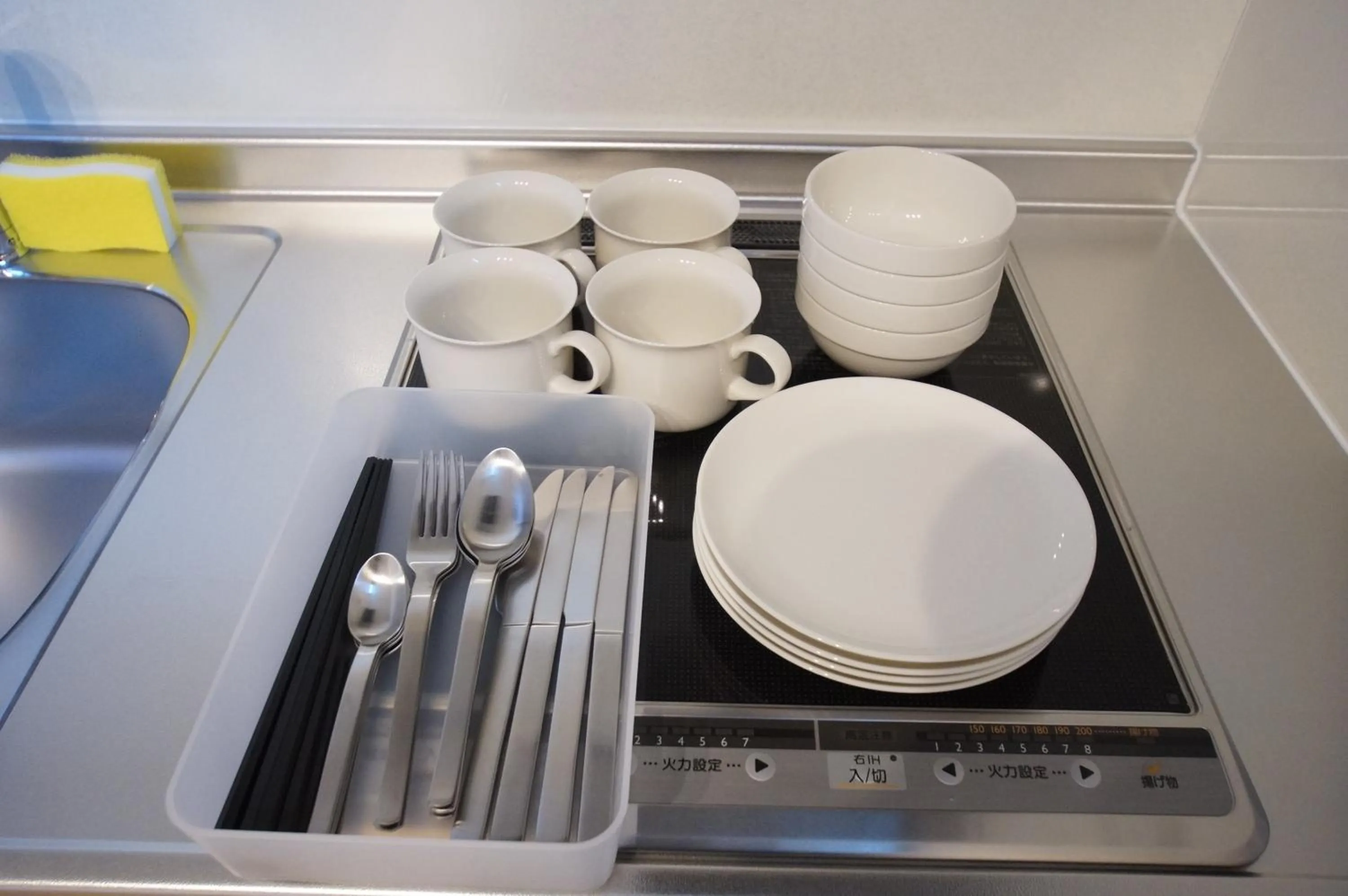 Kitchen or kitchenette in KYOSTAY Iroha Toji Main