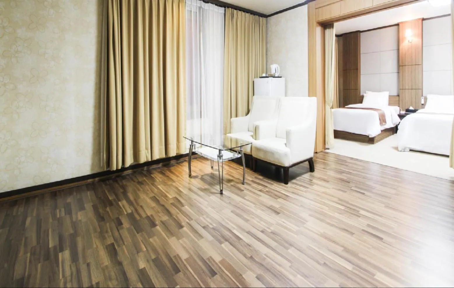 Bed in Uljin Grand Hotel