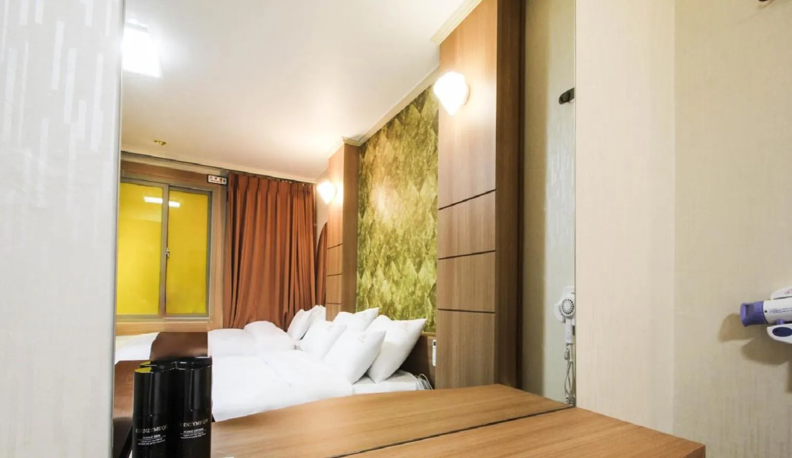 Bed in Uljin Grand Hotel