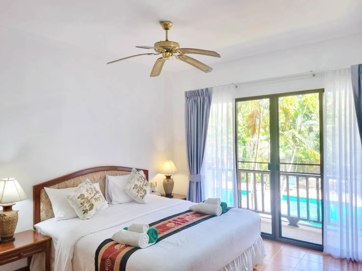 View (from property/room), Bed in Kata Interhouse Resort by Haii Collection