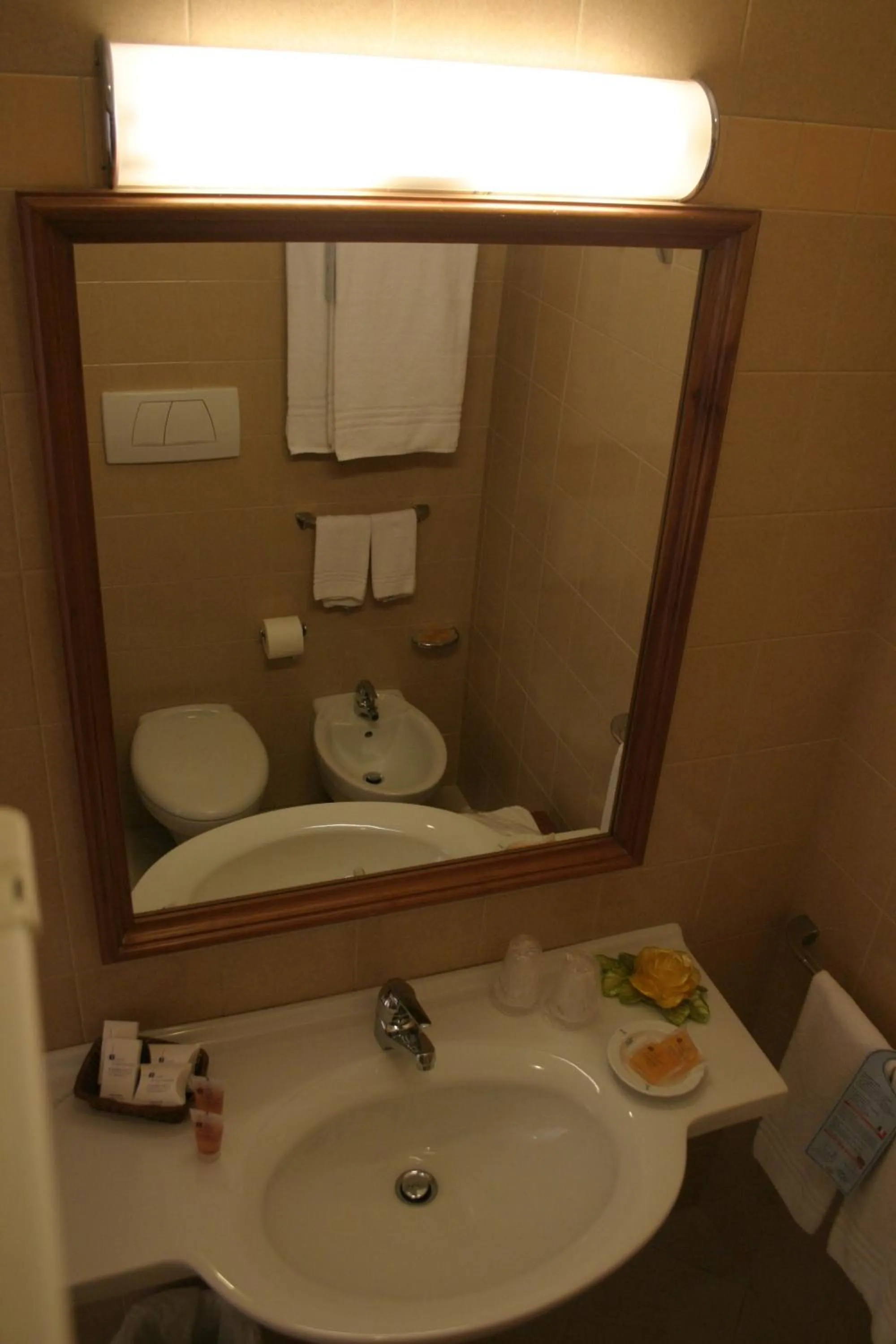 Bathroom in Hotel Centro di Spiritualità Padre Pio