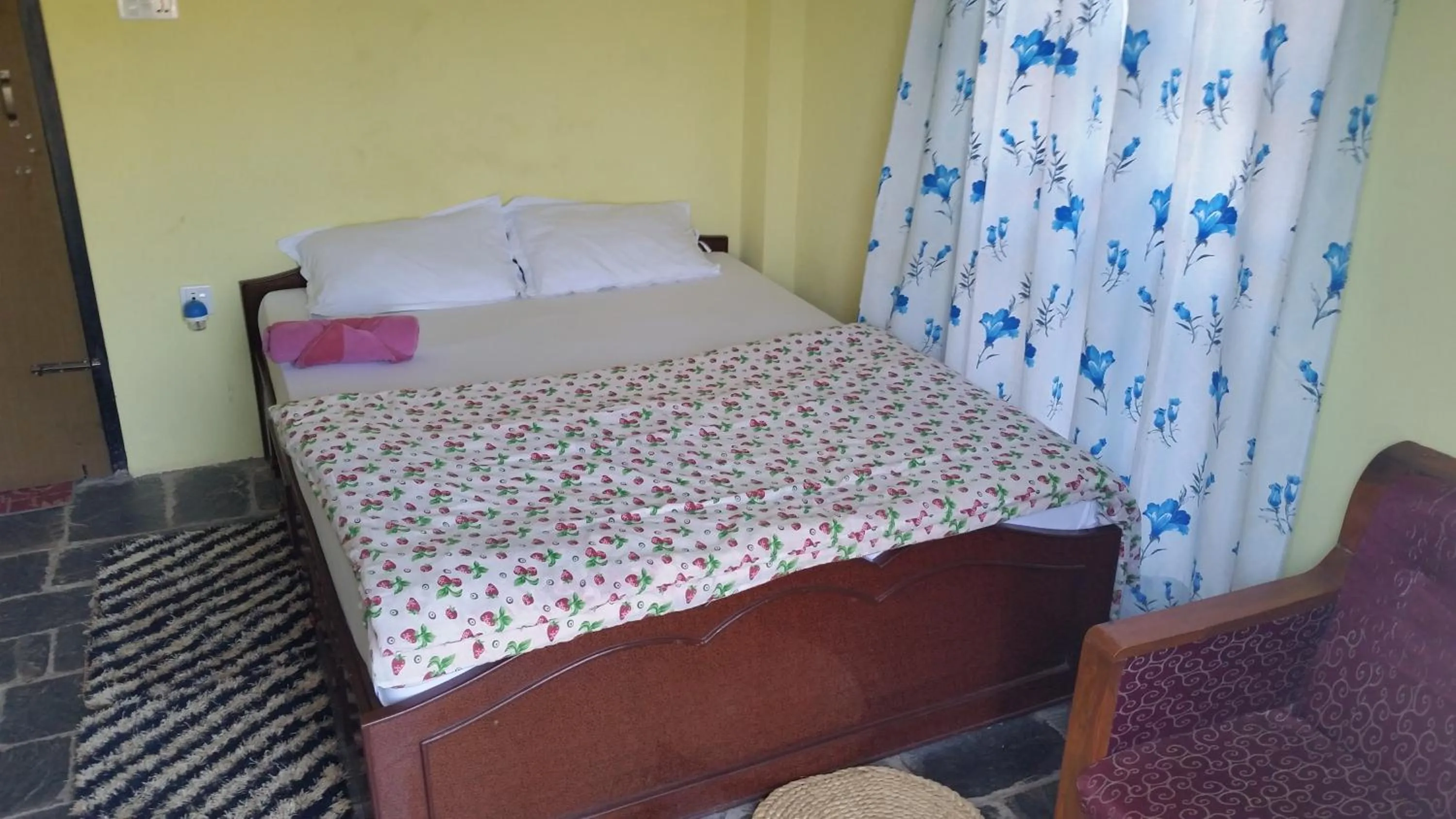 Bed in Hotel Sanskaar