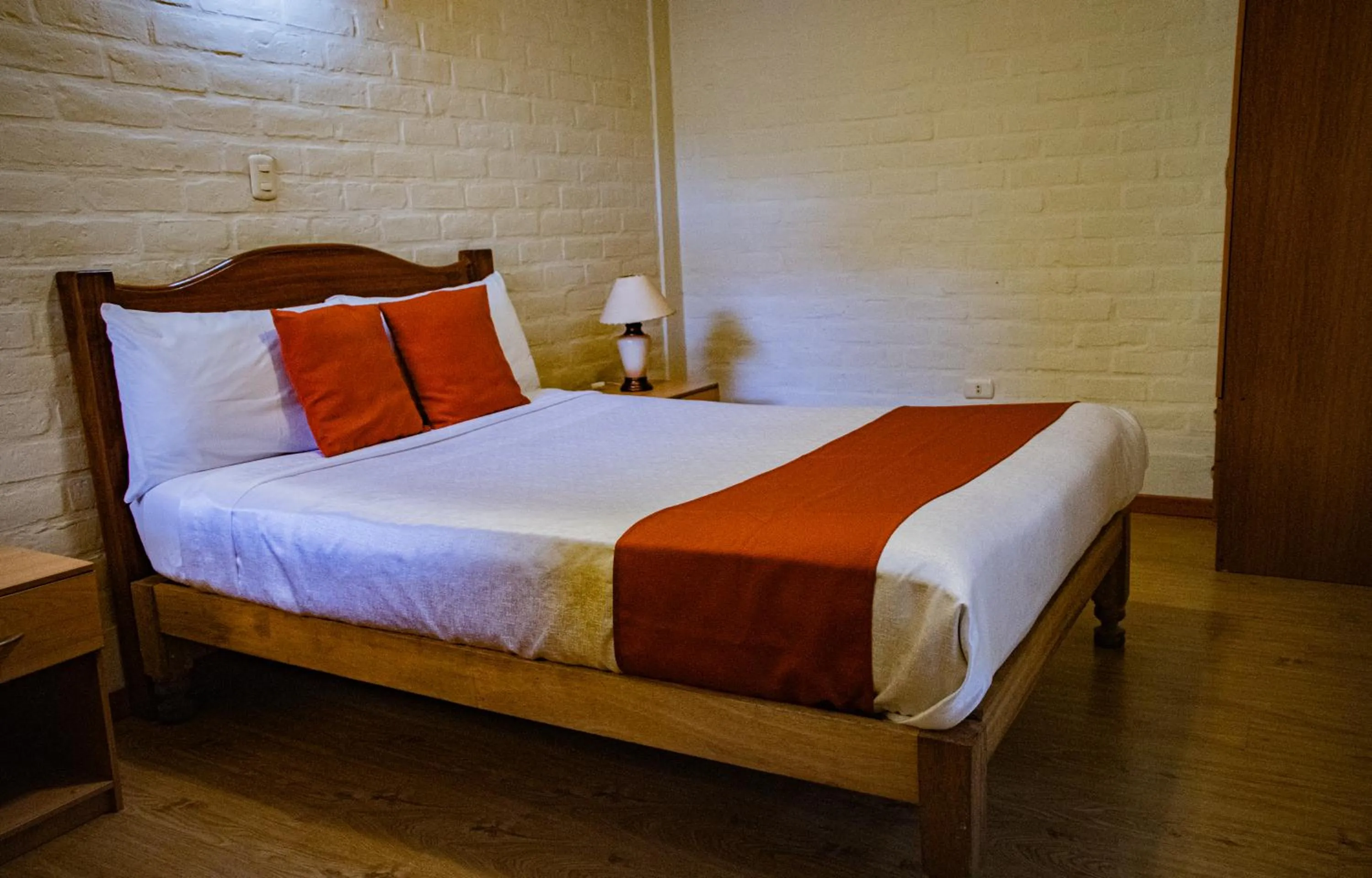 Bed in Hotel La Posada de Ugarte