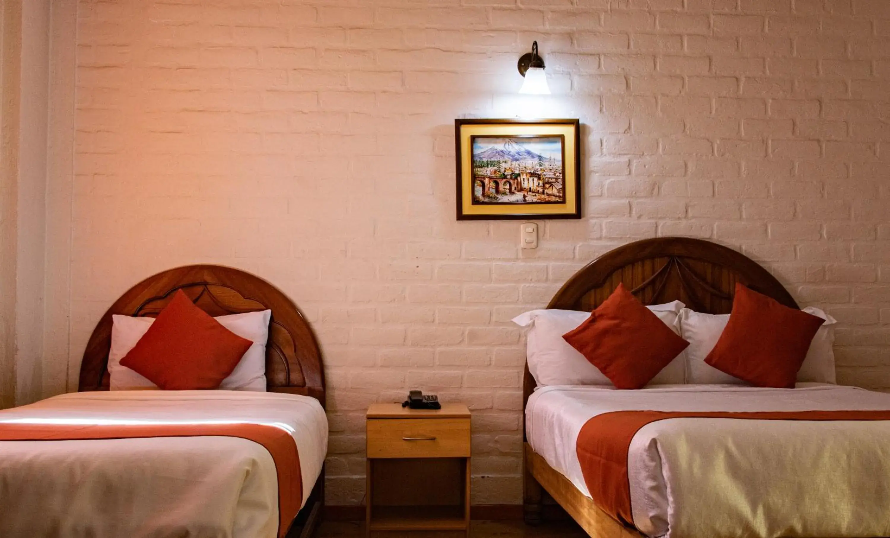 Twin Room in Hotel La Posada de Ugarte Twin Room in Hotel La Posada de Ugarte