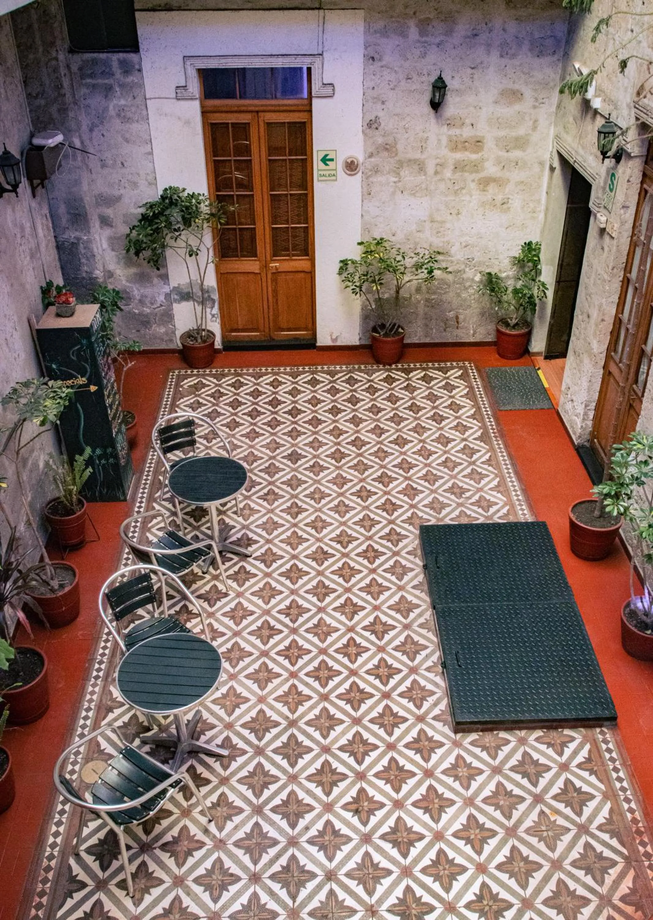 Property building in Hotel La Posada de Ugarte