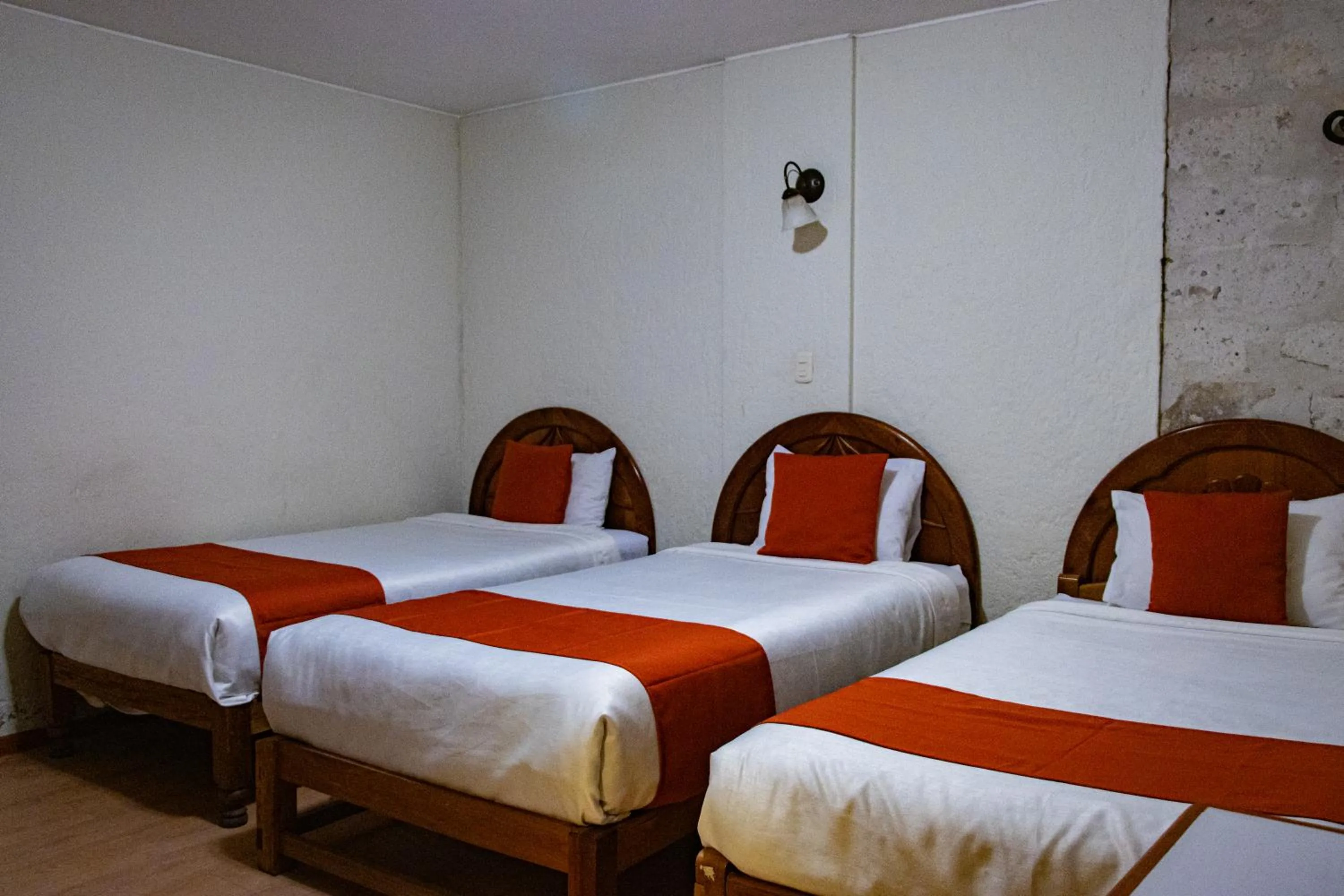 Bed in Hotel La Posada de Ugarte