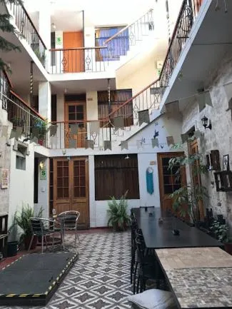 Patio in Hotel La Posada de Ugarte