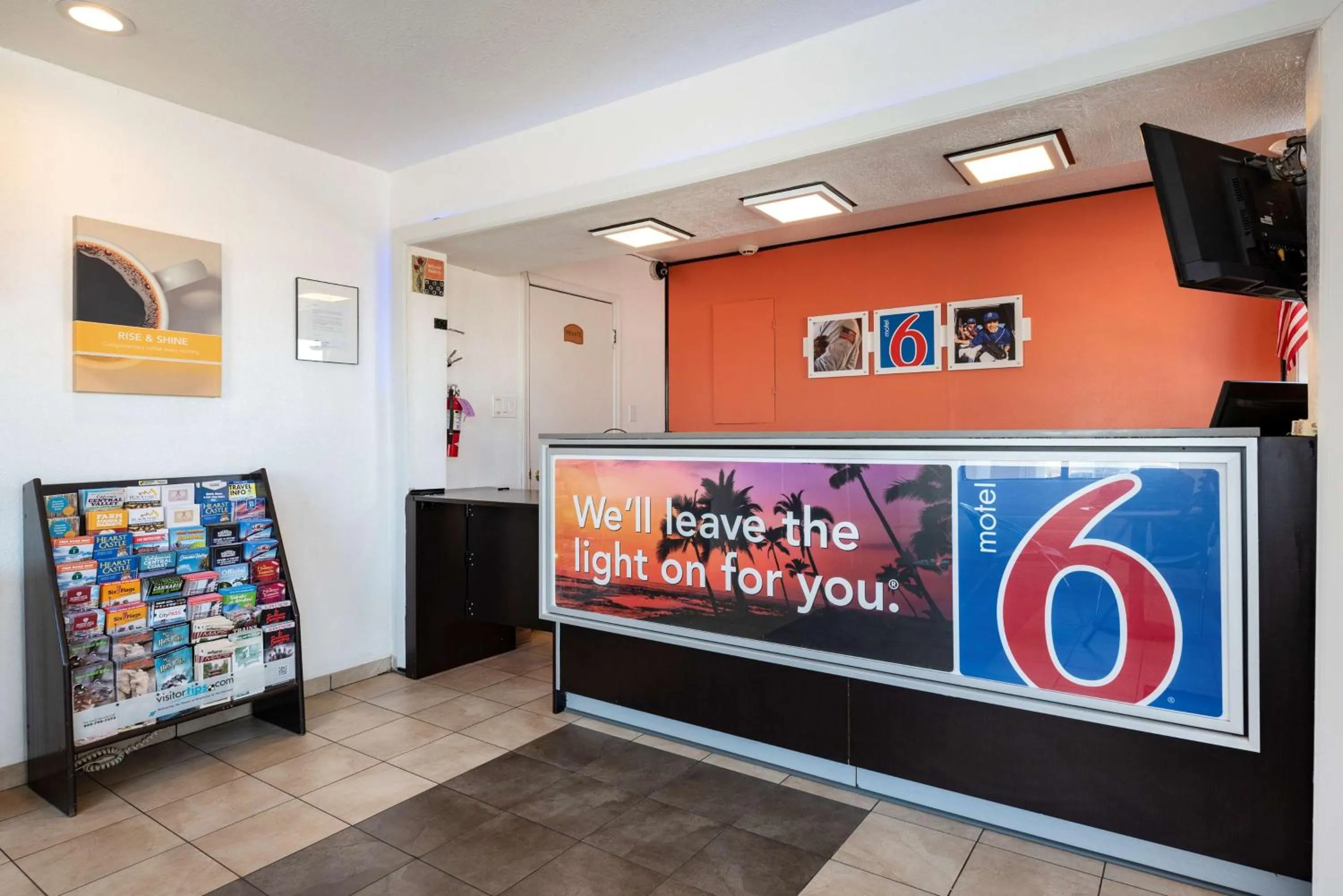 Lobby or reception in Motel 6-Westley, CA